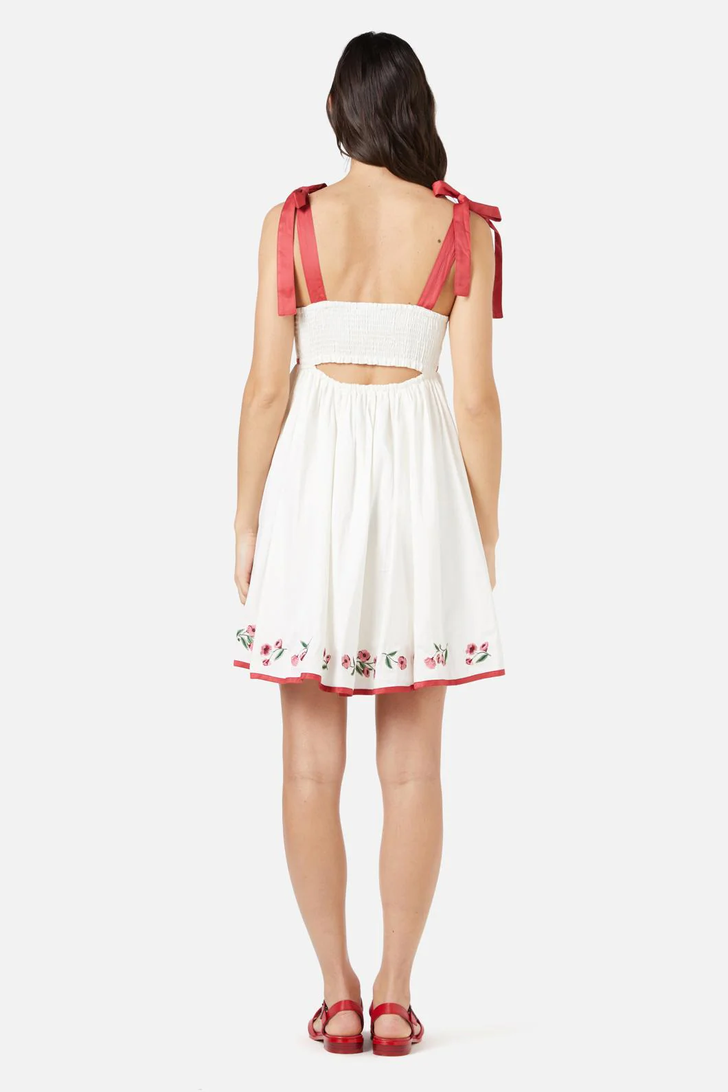 Poppy Emb Dress - Olabens
