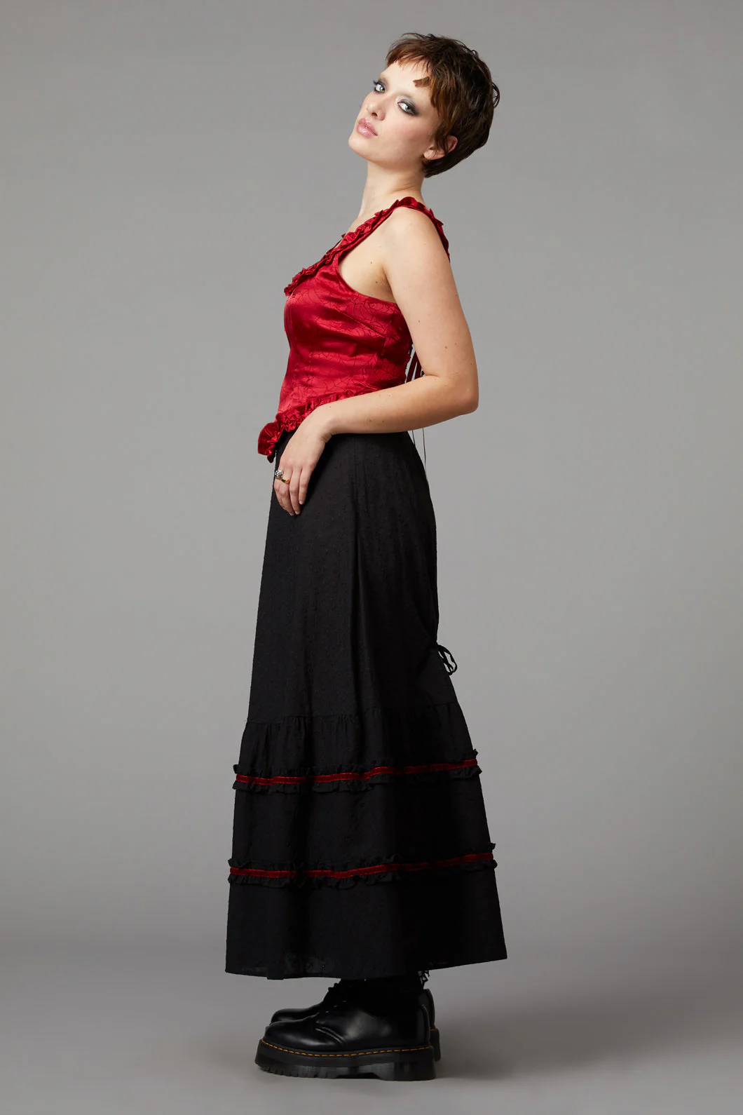Nadja Gothic Corset Top - Olabens