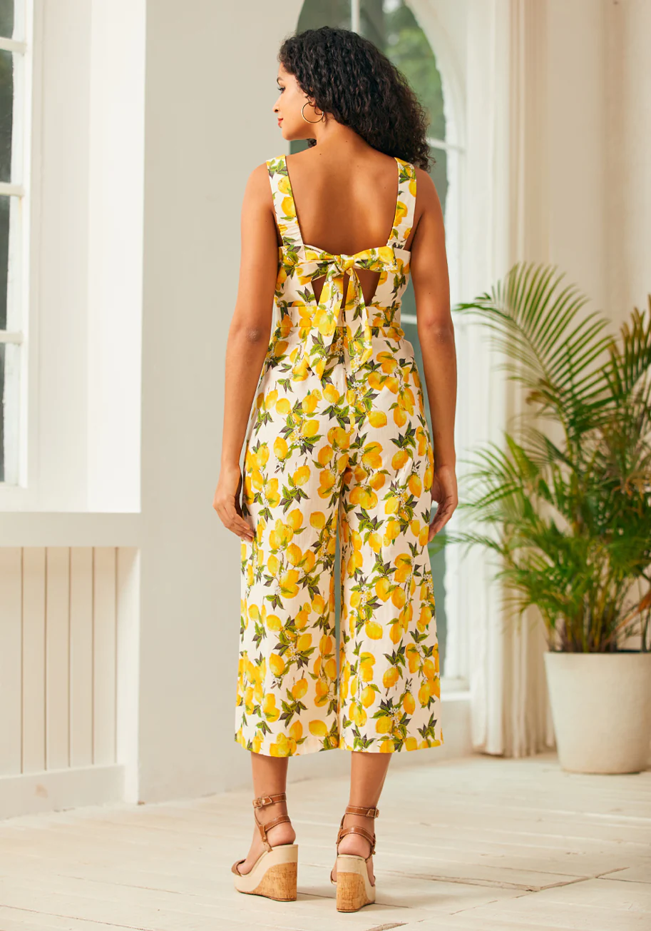 A Playful Bouquet Jumpsuit - Olabens
