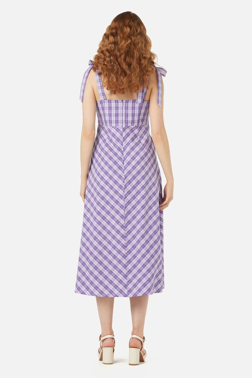 Juno Check Sundress - Olabens