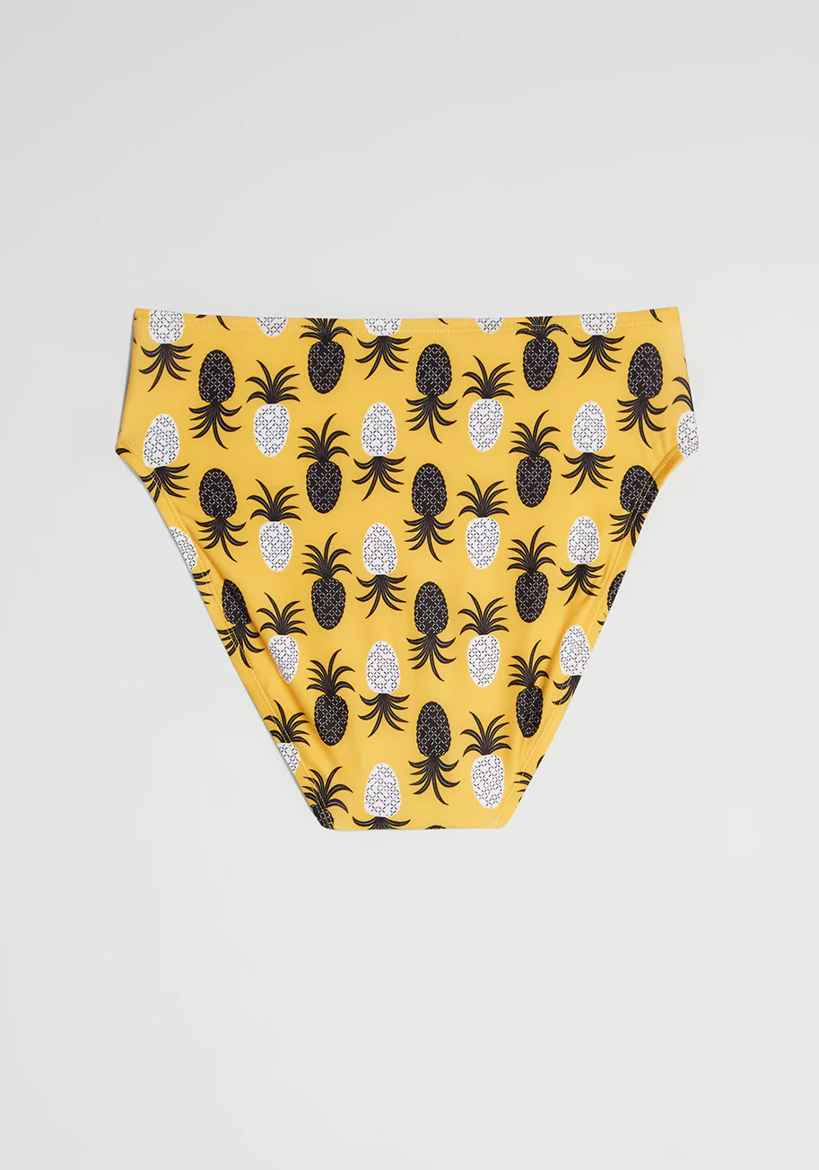 The Franky High-Waisted Bikini Bottom - Olabens