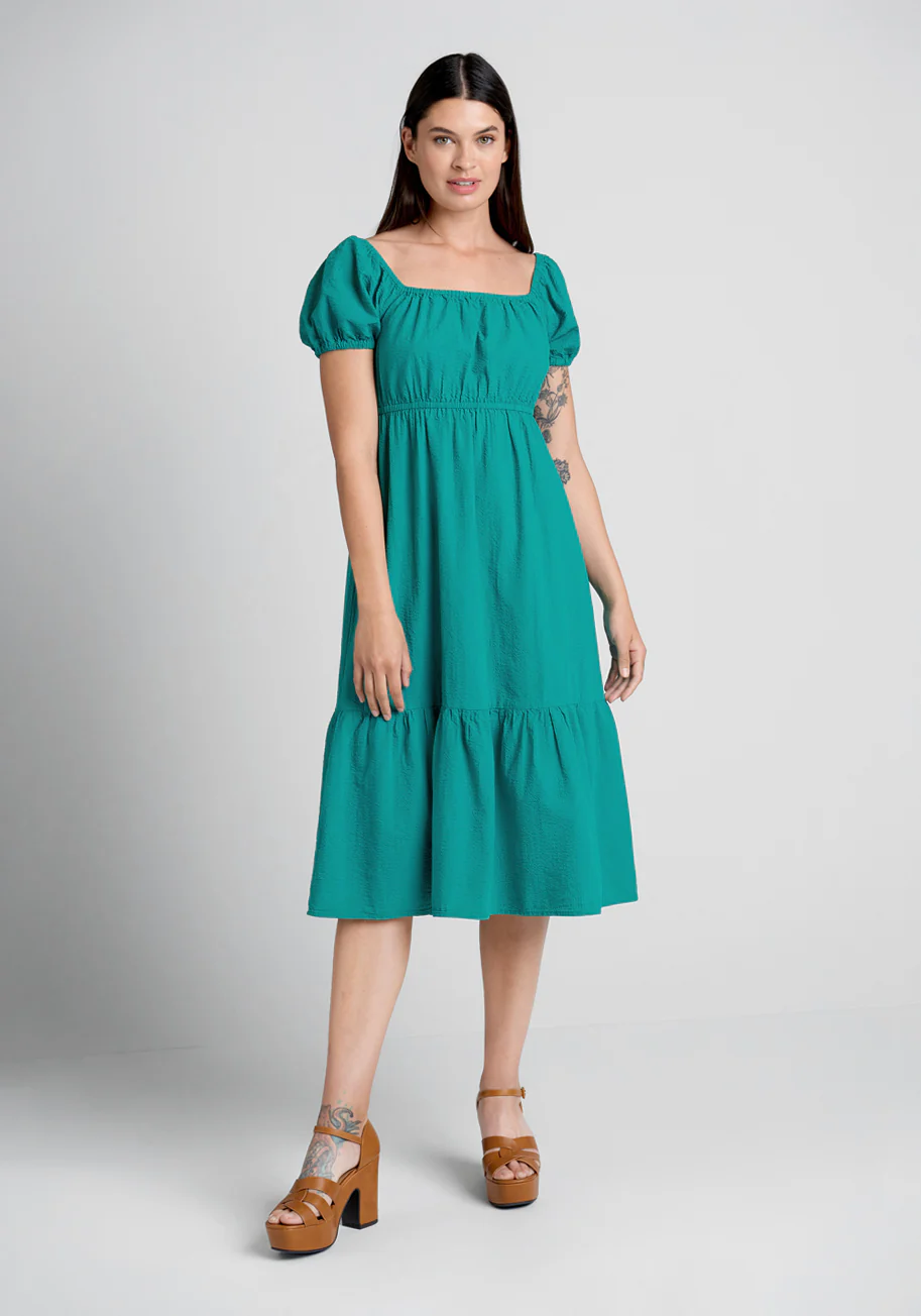 I Think I Love You Midi Dress - Olabens