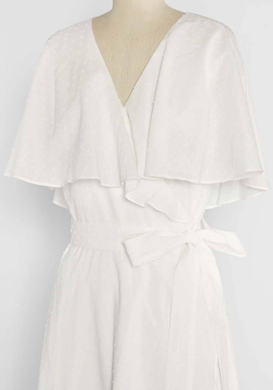 Lift Your Wings Wrap Dress - Olabens
