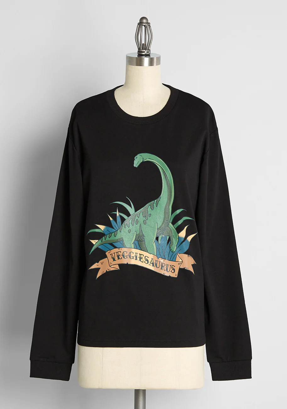 I'm a Veggiesaurus Graphic Sweatshirt - Olabens