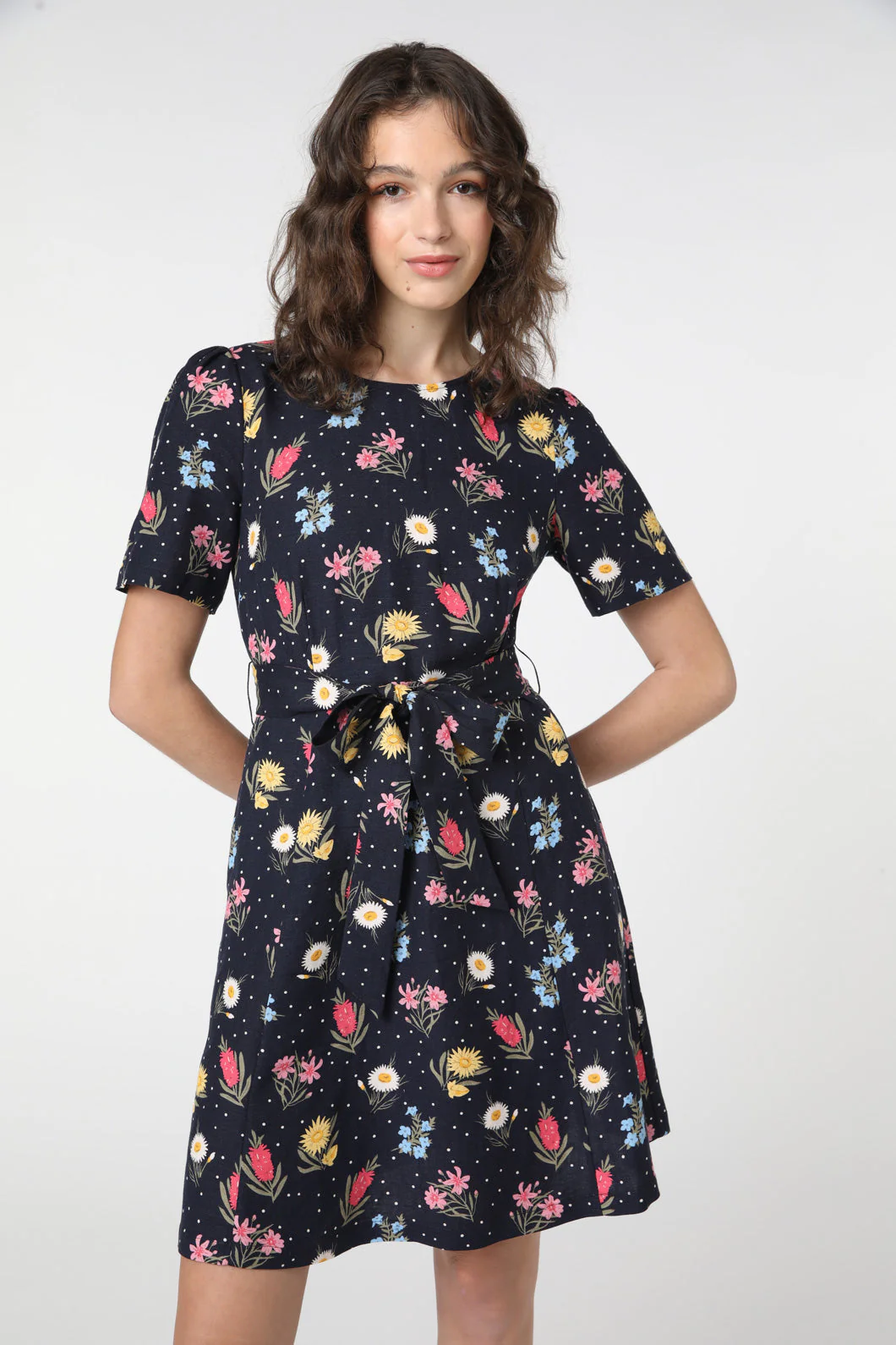 Mia Flora Mini Dress - Olabens