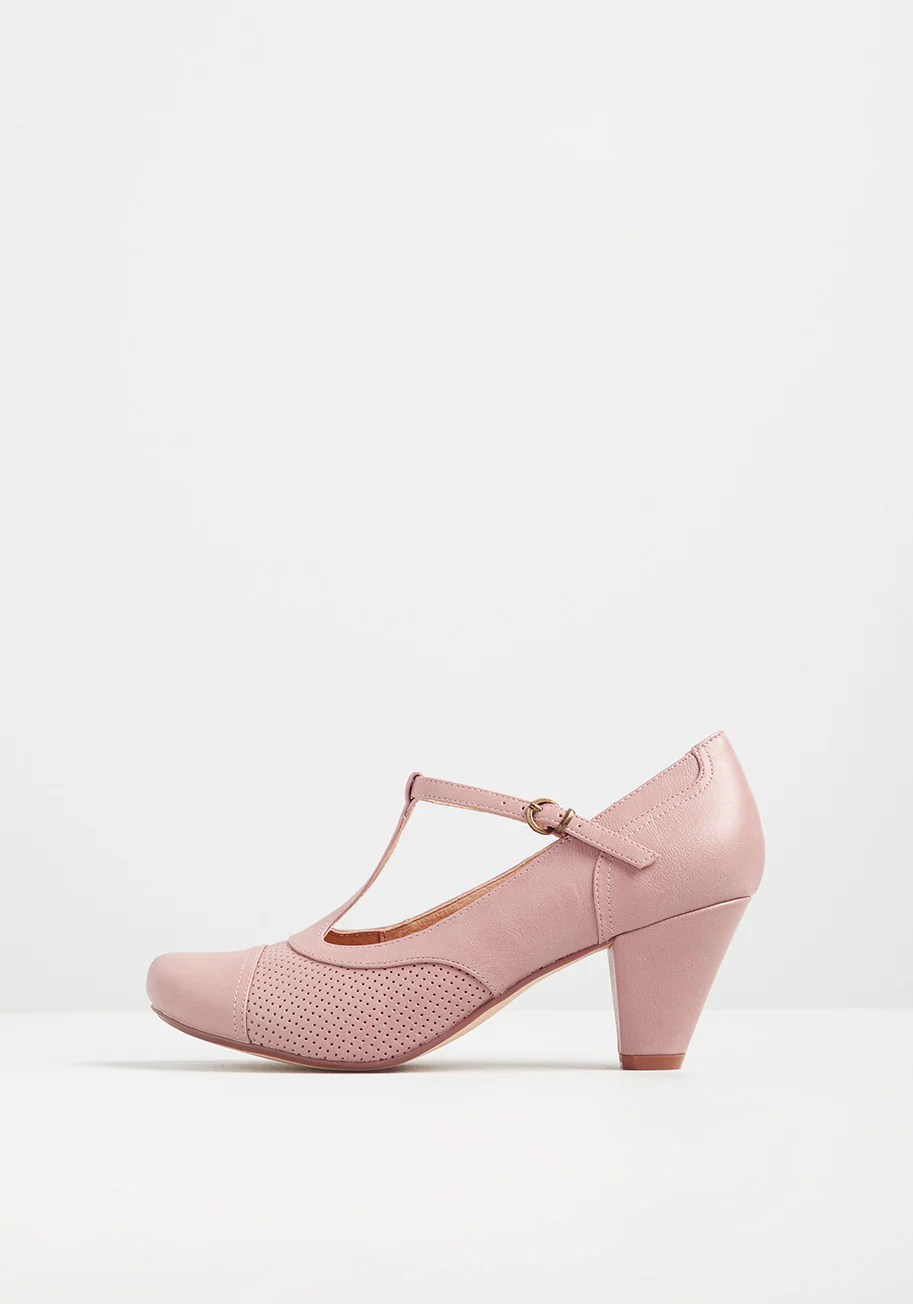 Just Like Honey T-Strap Heel - Olabens