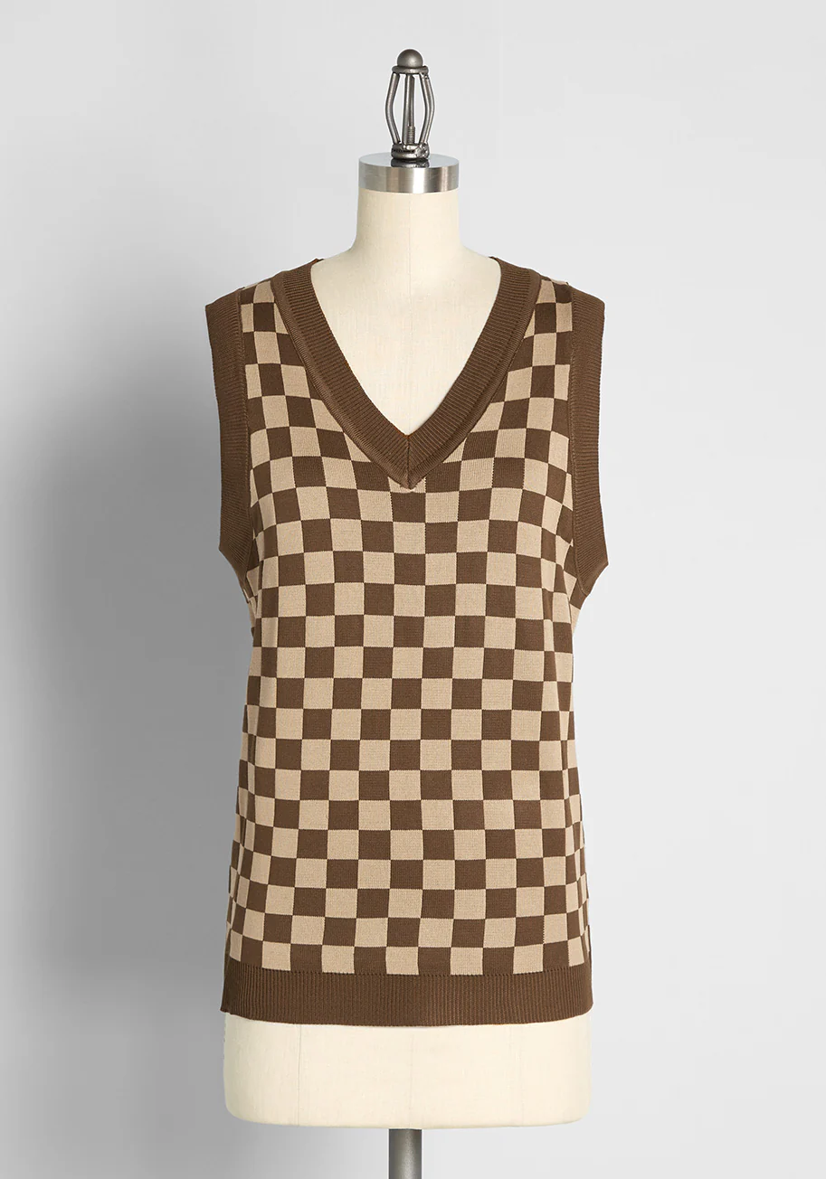Check Out My `90s Persuasion Sweater Vest - Olabens