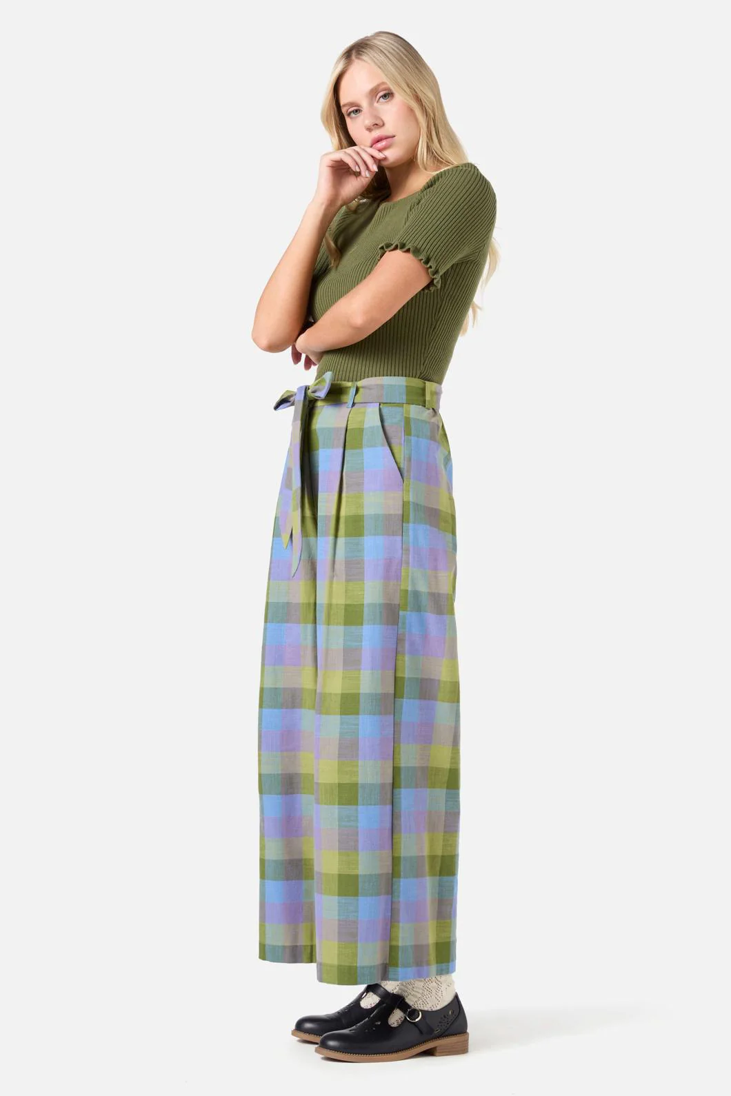 Maxine Check Culotte - Olabens
