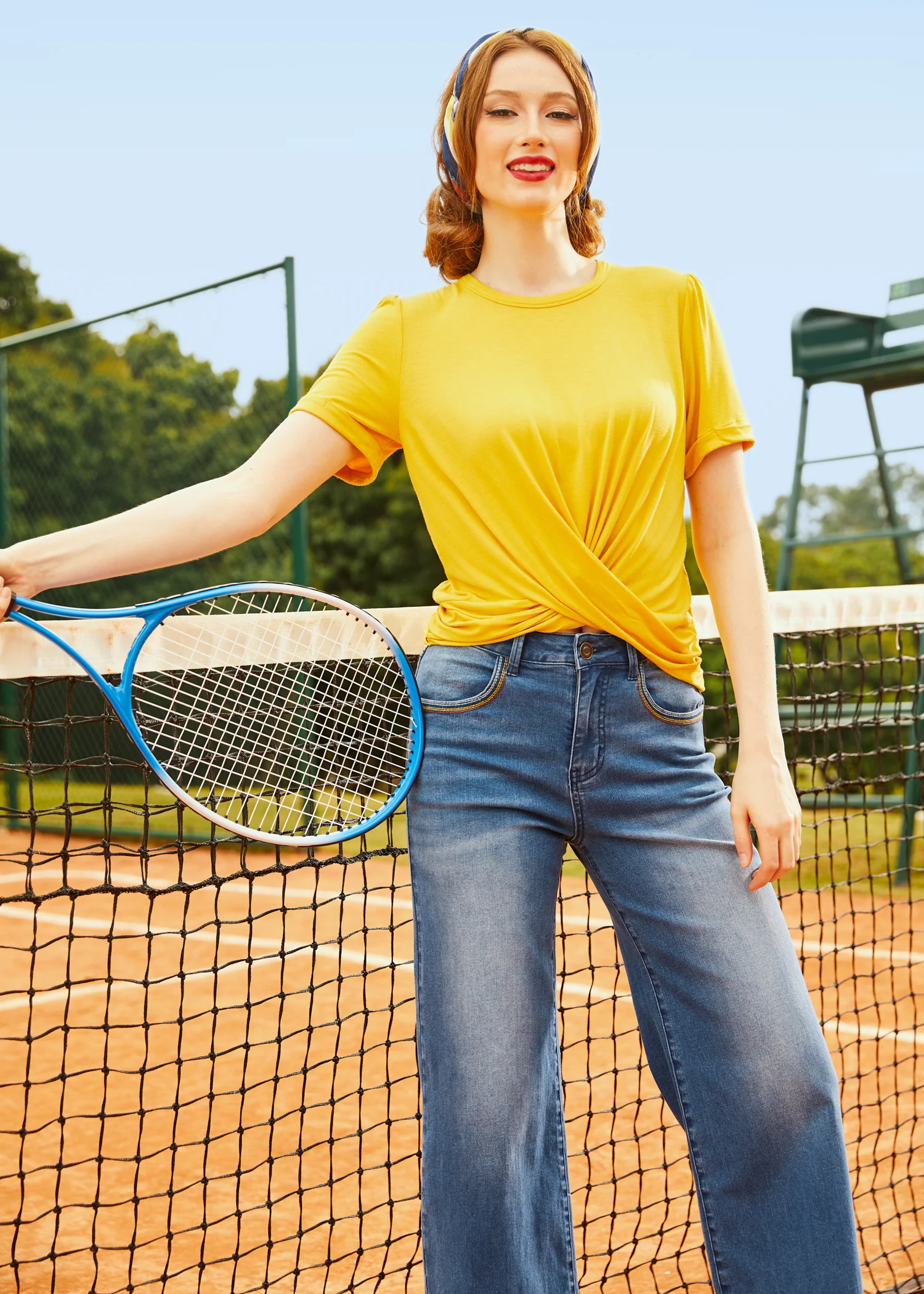 Twist Of Fun Knit Top - Olabens