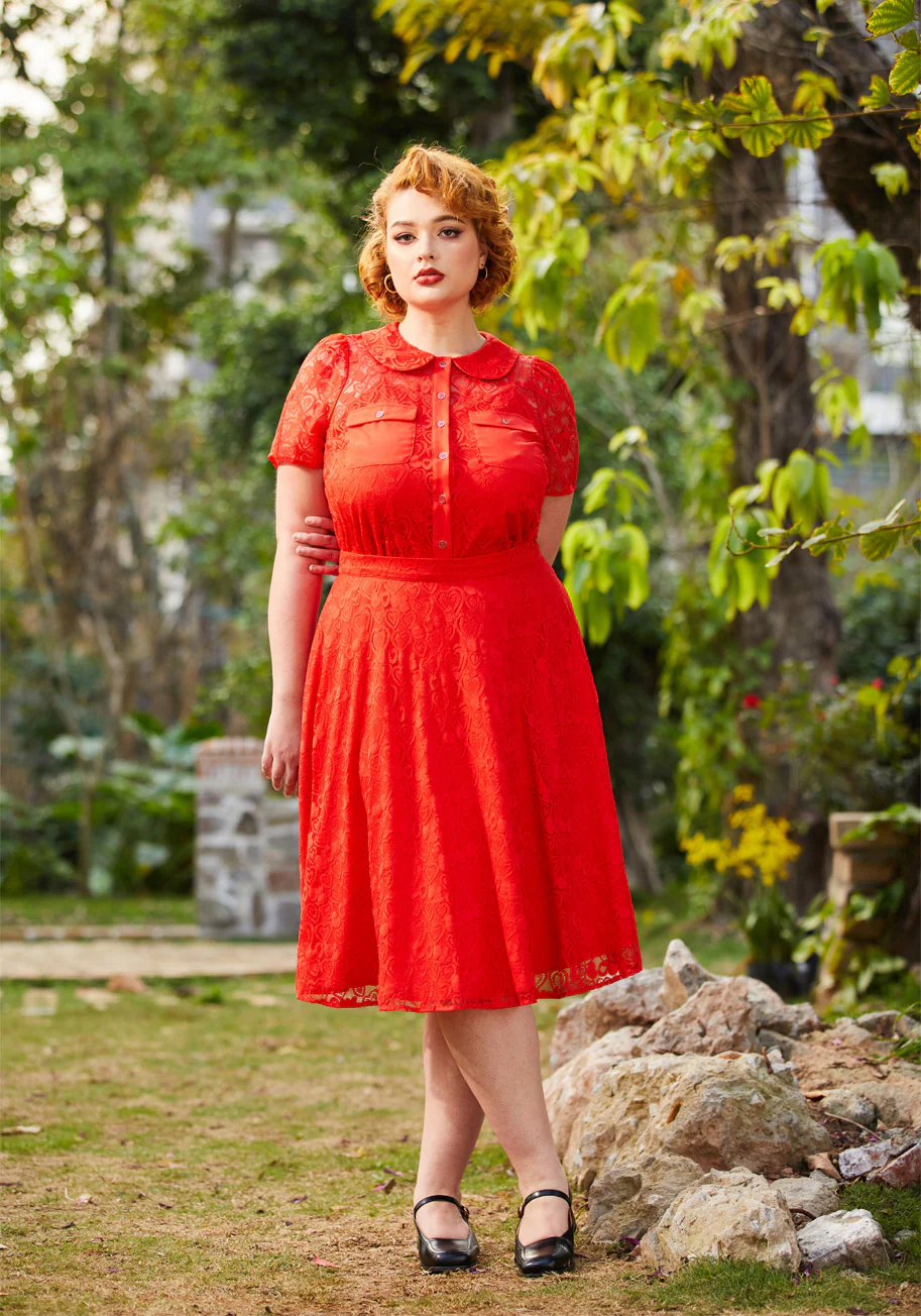 Heart Throb Button-Up Top - Olabens