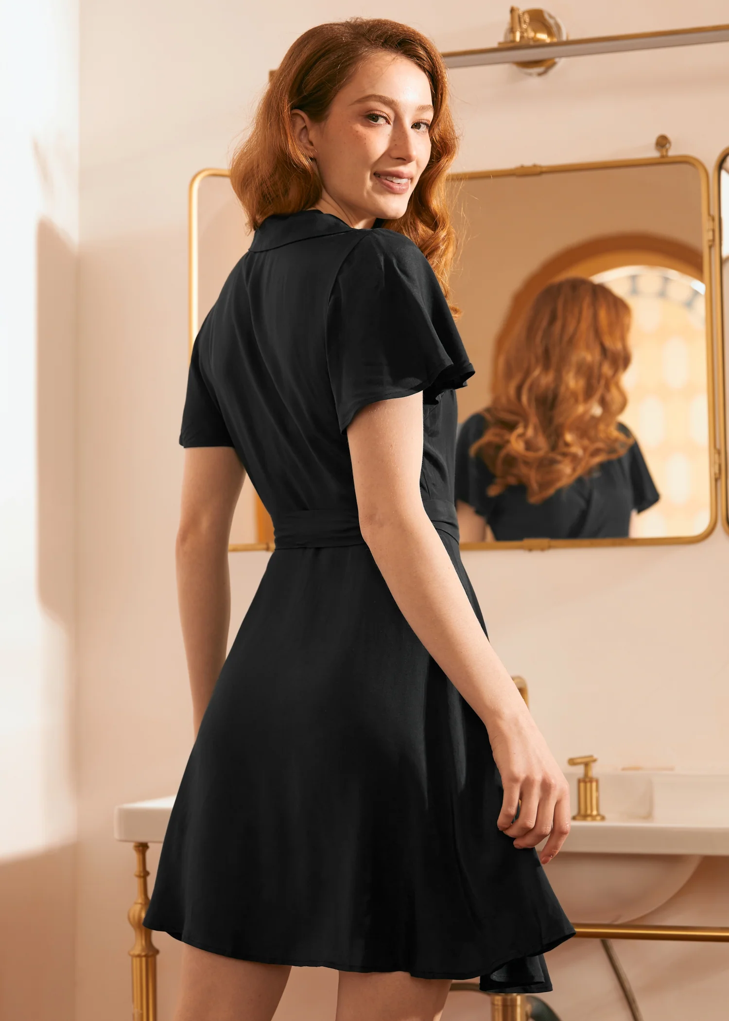 Sojourn Savvy Wrap Dress - Olabens