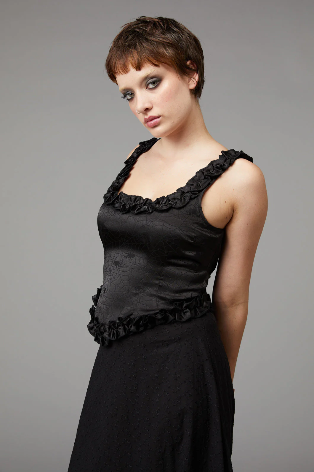 Nadja Gothic Corset Top - Olabens