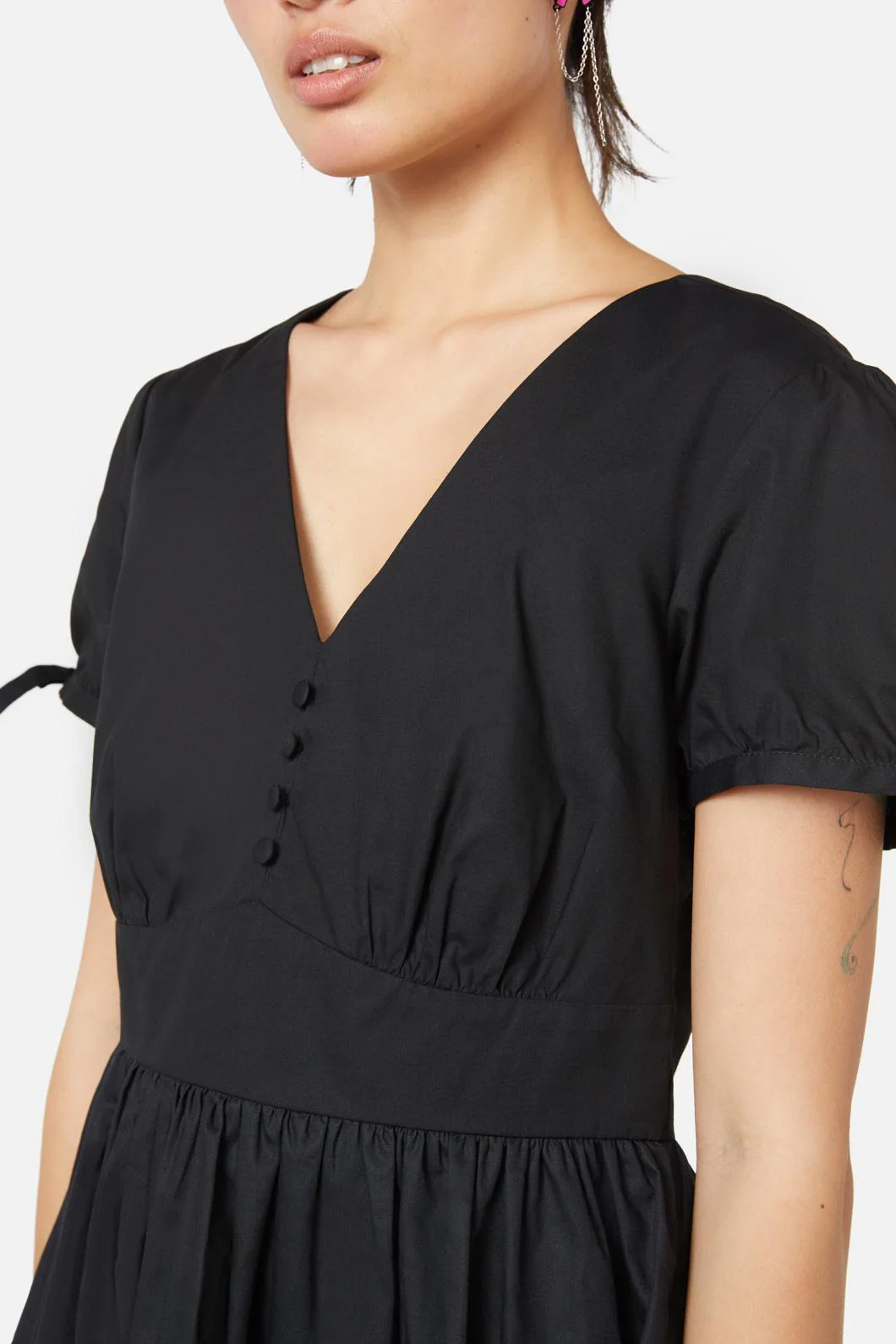 Teddy Bear Border Dress - Olabens