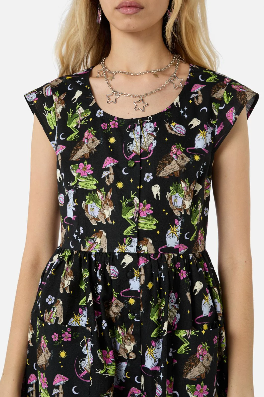 Collectors Guild Print Dress - Olabens