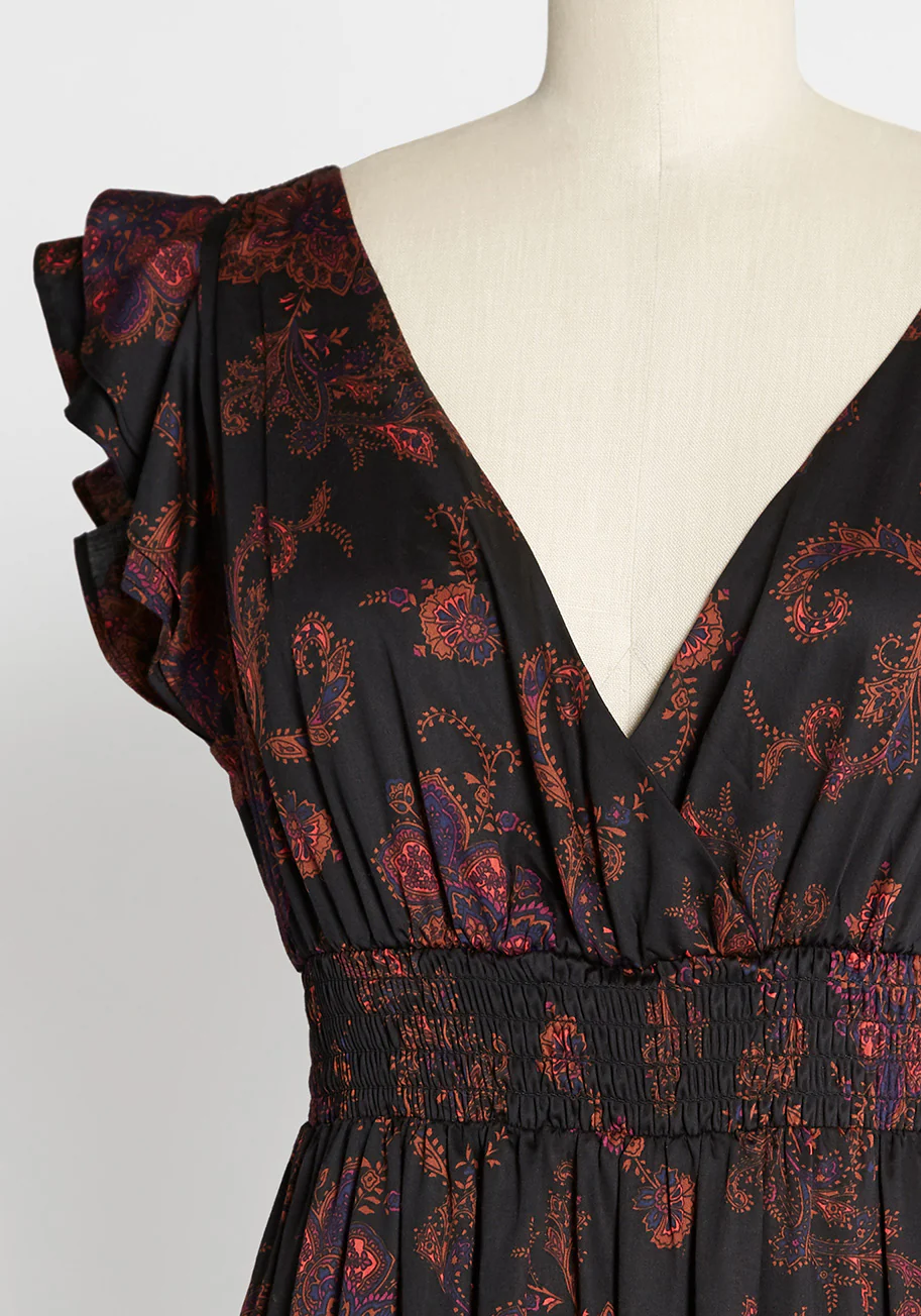 Vamped Up Vagabond Maxi Dress - Olabens