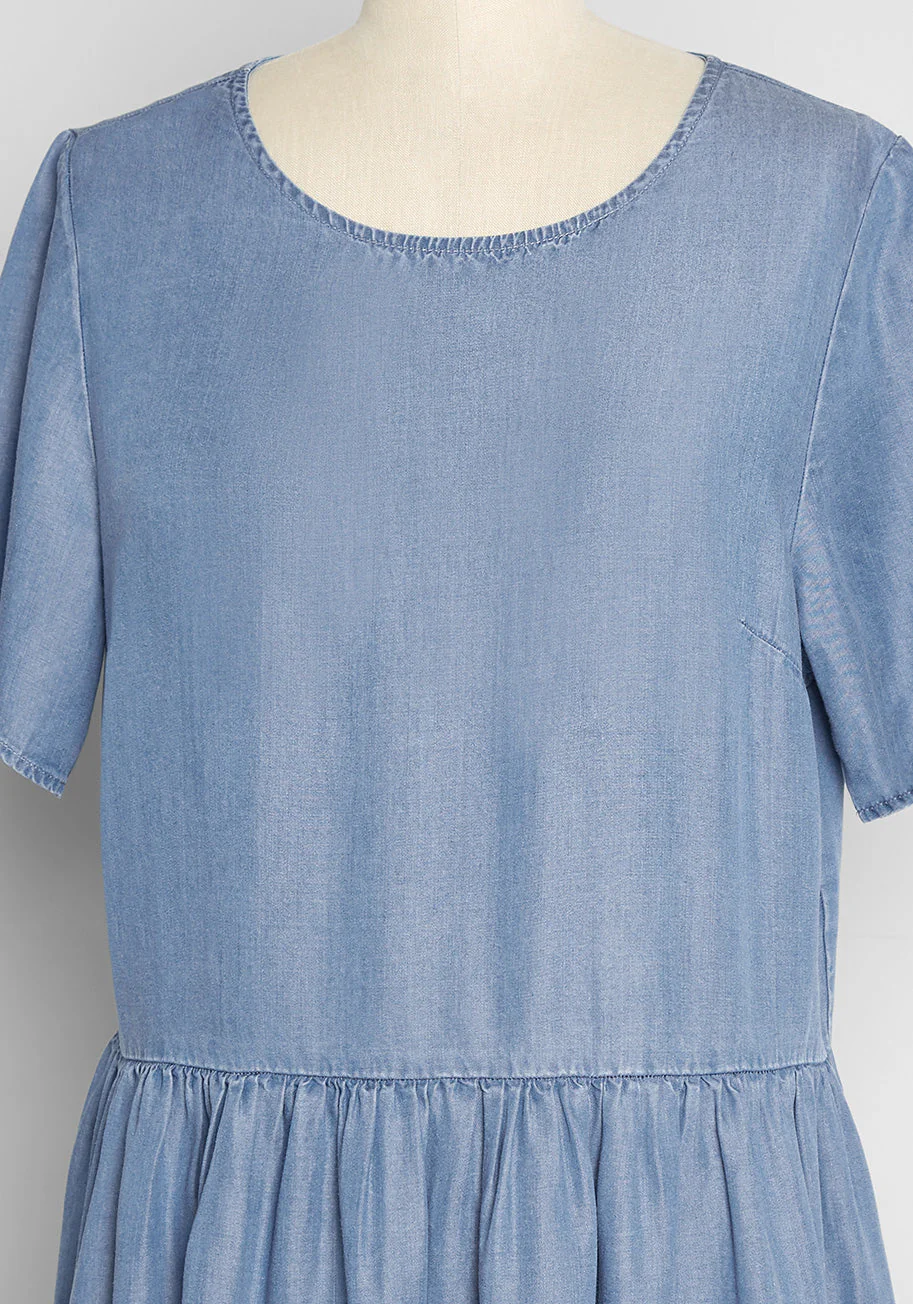 Bold Notion Babydoll Dress - Olabens