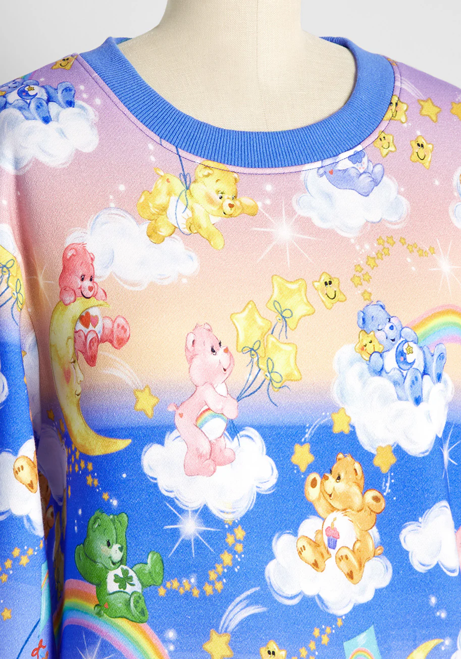 Isnyt X Care Bears Sprinkles Of Starlight Sweatshirt - Olabens
