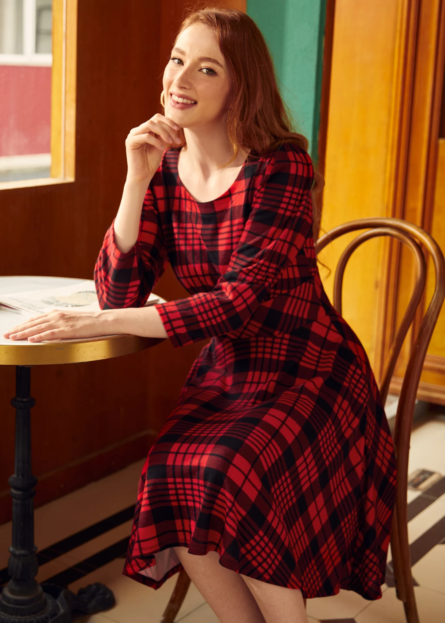 All About the Doodlebug Fit & Flare Dress - Olabens