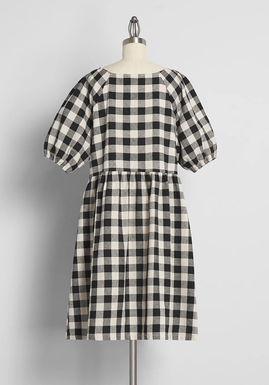 Picnic Perfection Babydoll Dress - Olabens