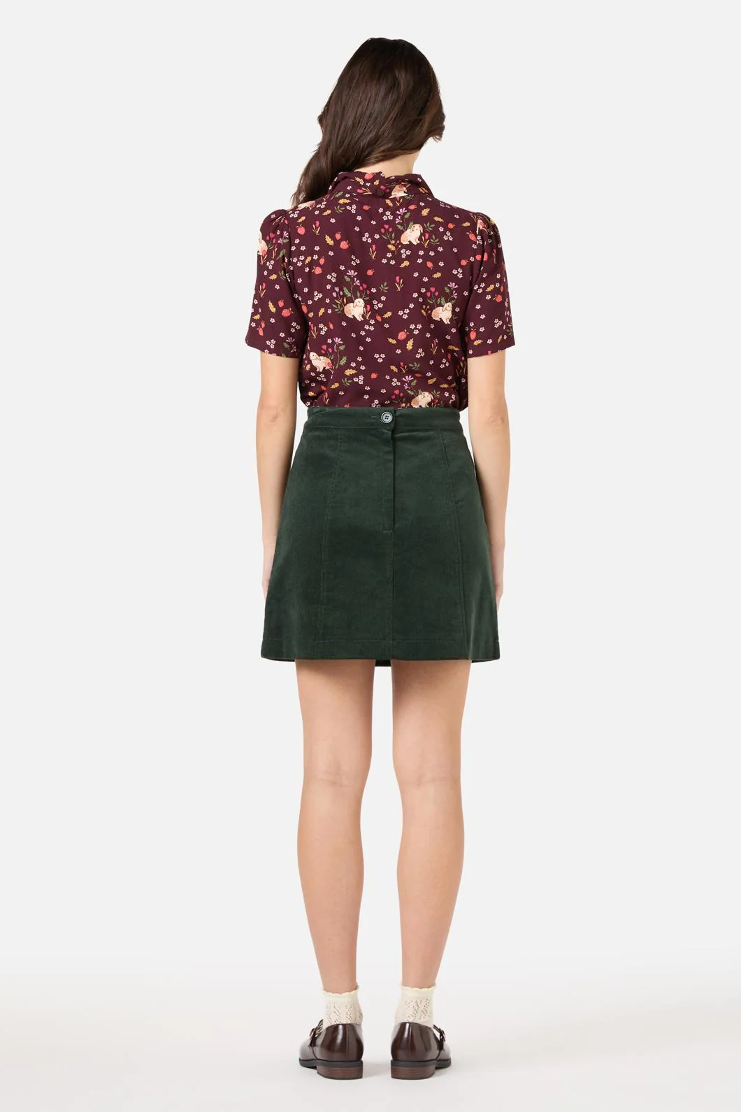 Coco Rabbit Short Sleeve Blouse - Olabens