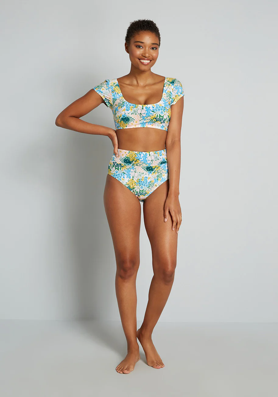 The Amari Crop Bikini Top - Olabens