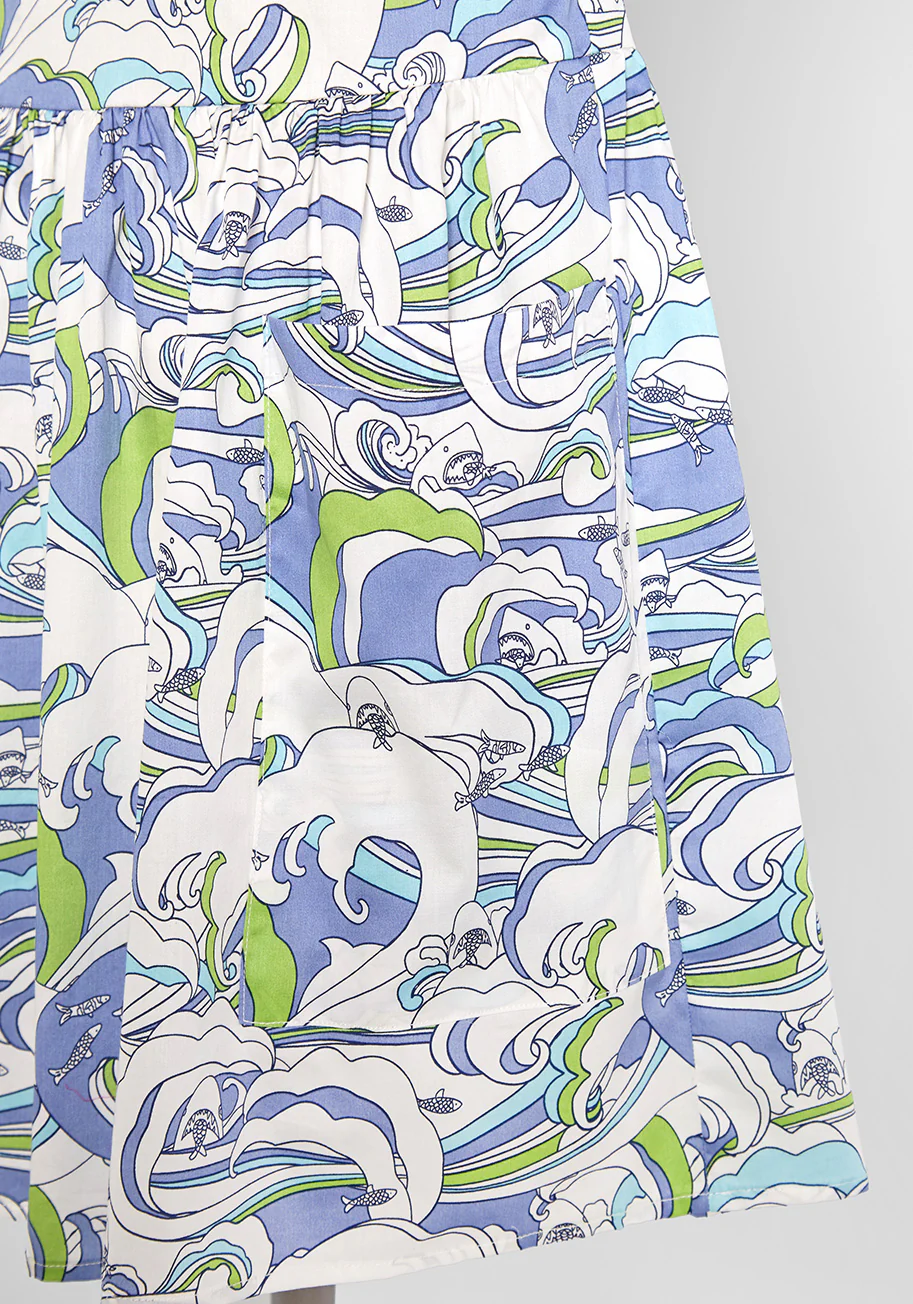Gathering Wildflowers Smock Dress - Olabens