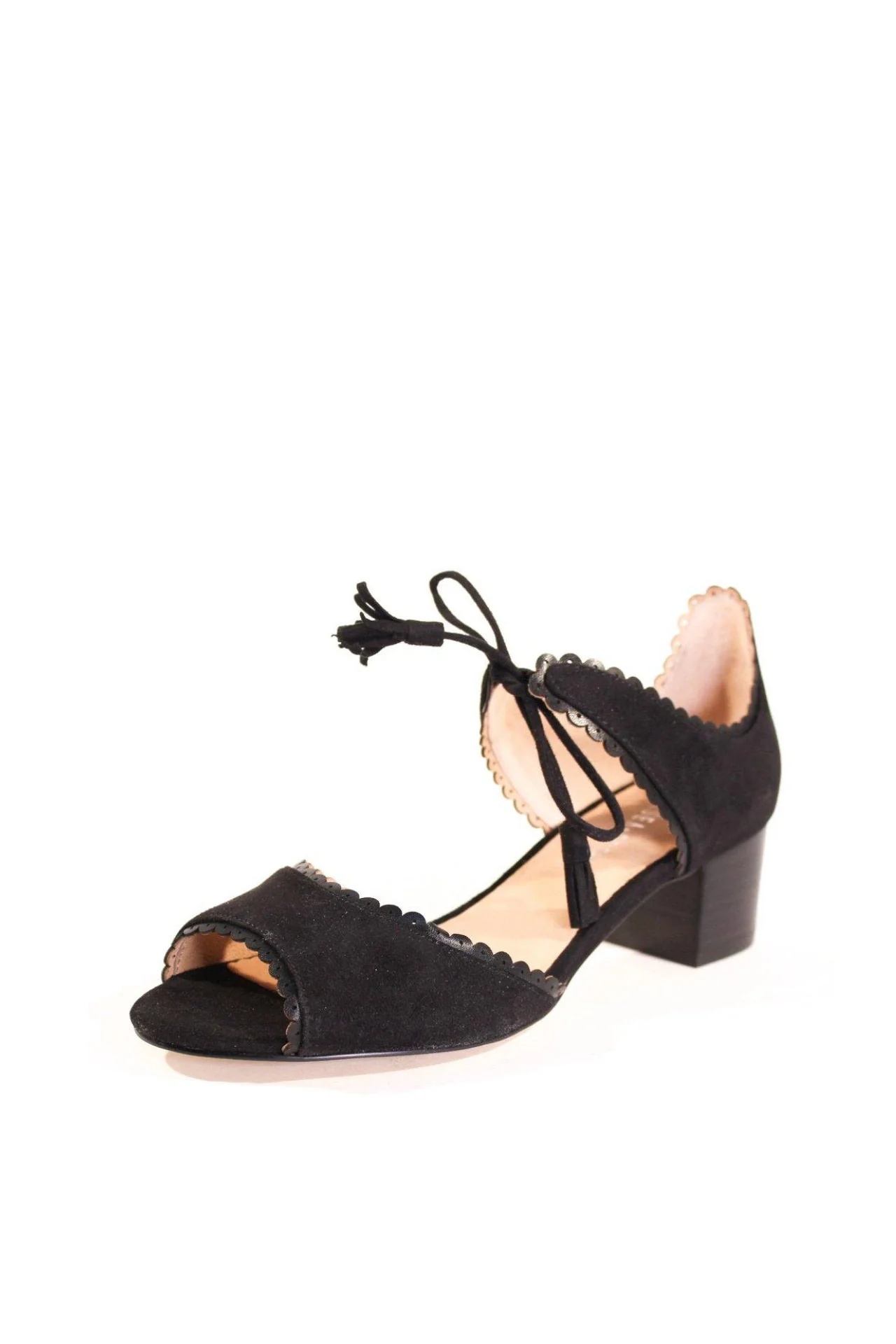 Casino Block-Heel Sandals - Olabens