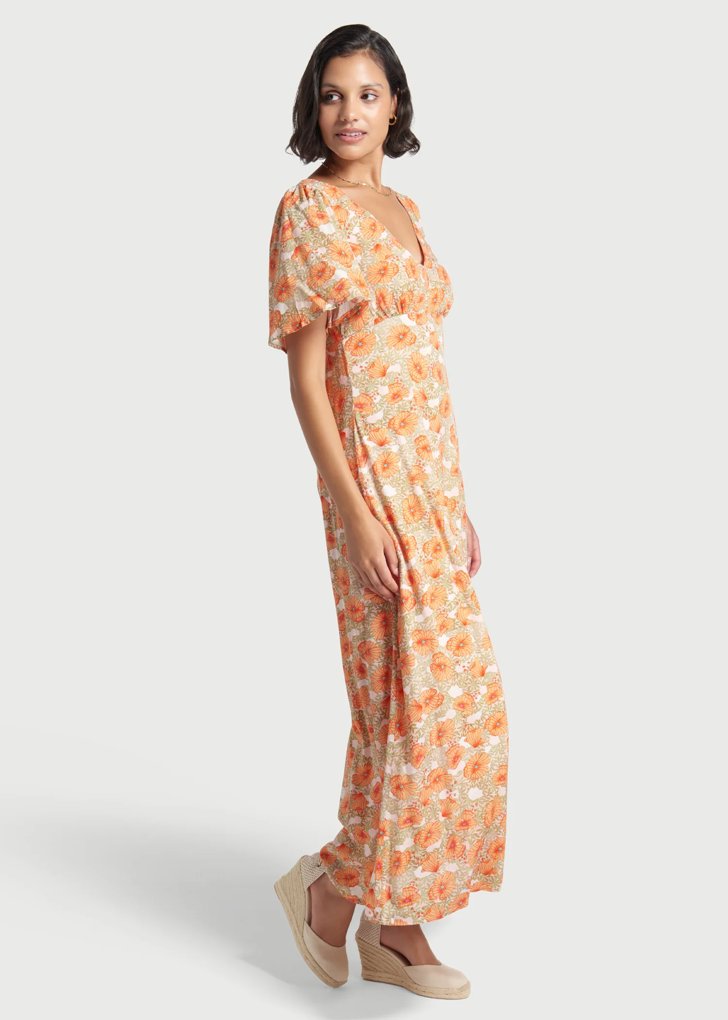 Meadow Whisper Maxi Dress - Olabens
