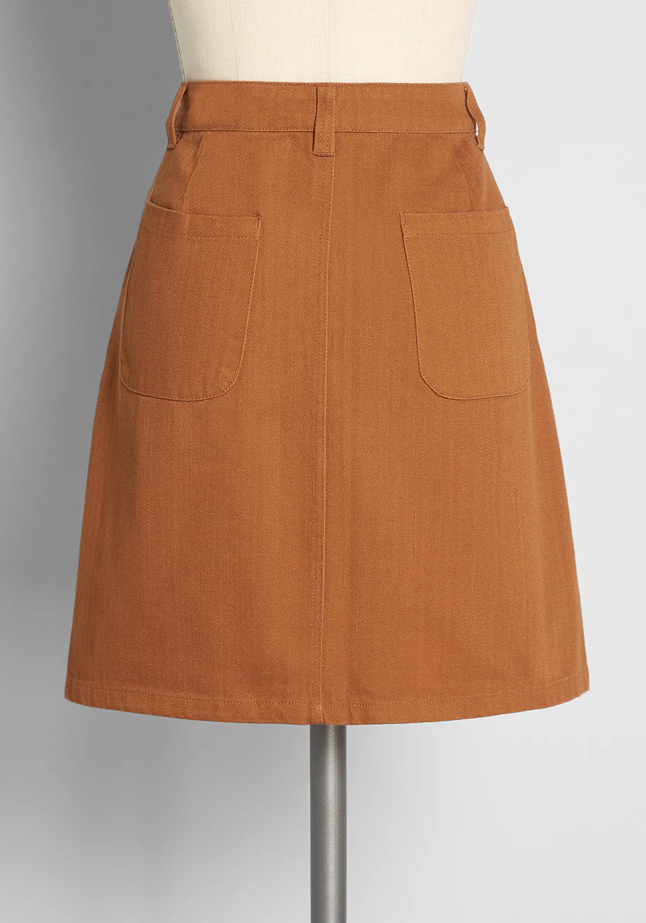 Molded in Memories Mini Skirt - Olabens