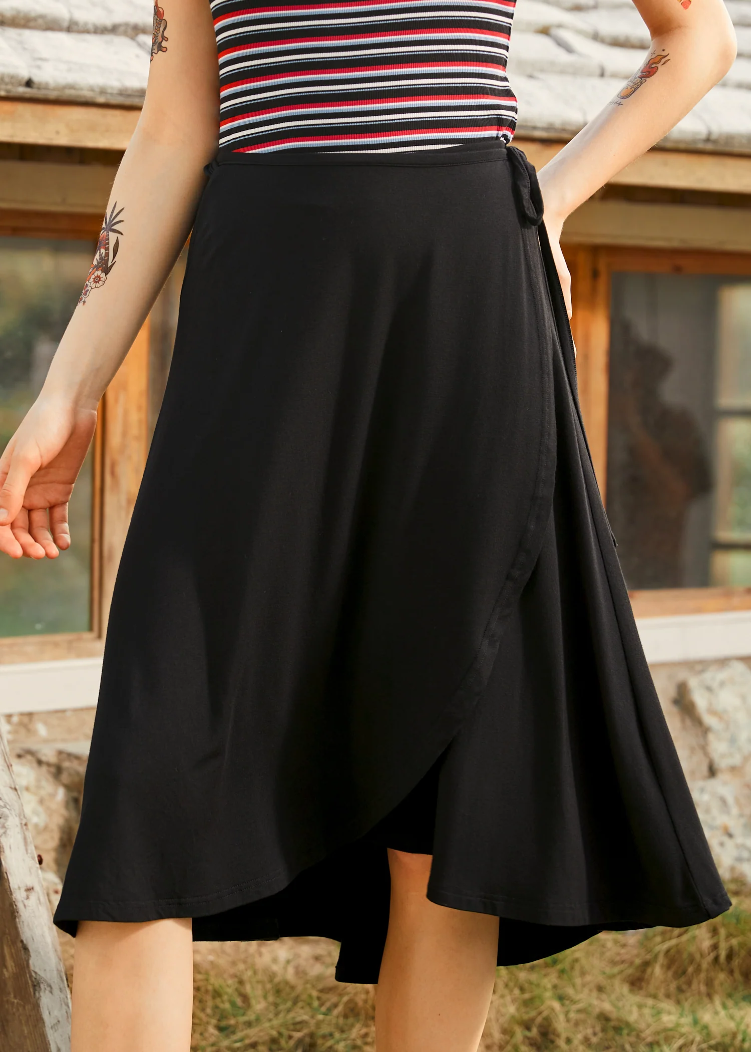 Pirouette Perfection Wrap Skirt - Olabens