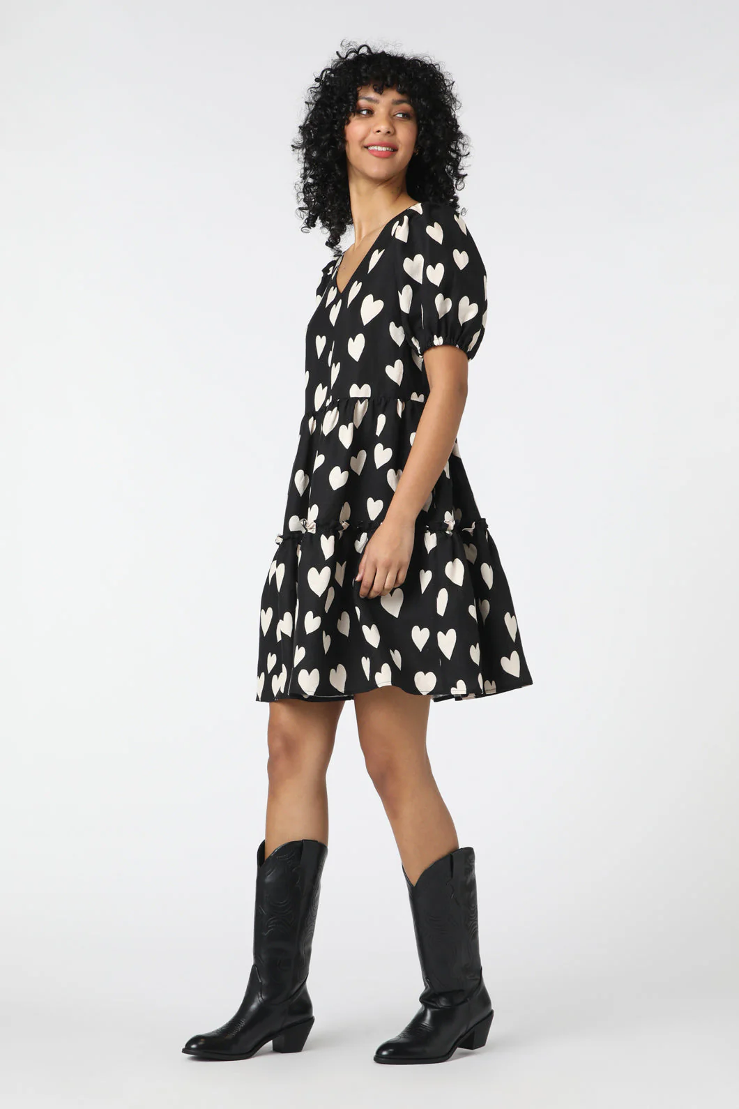 Love Hearts Mini Dress - Olabens