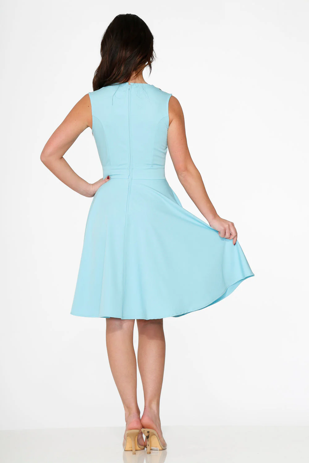 Blue Jenny Swing Dress - Olabens
