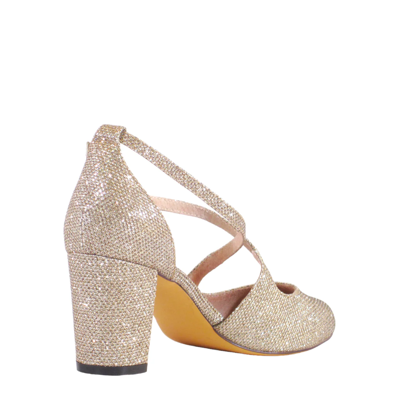 Oren Glitter Mary Jane Heels - Olabens
