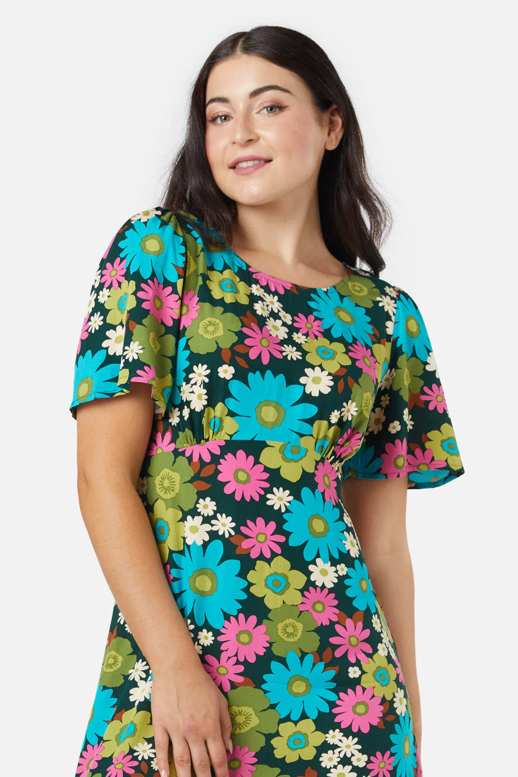 Pattie Floral Maxi Dress - Olabens