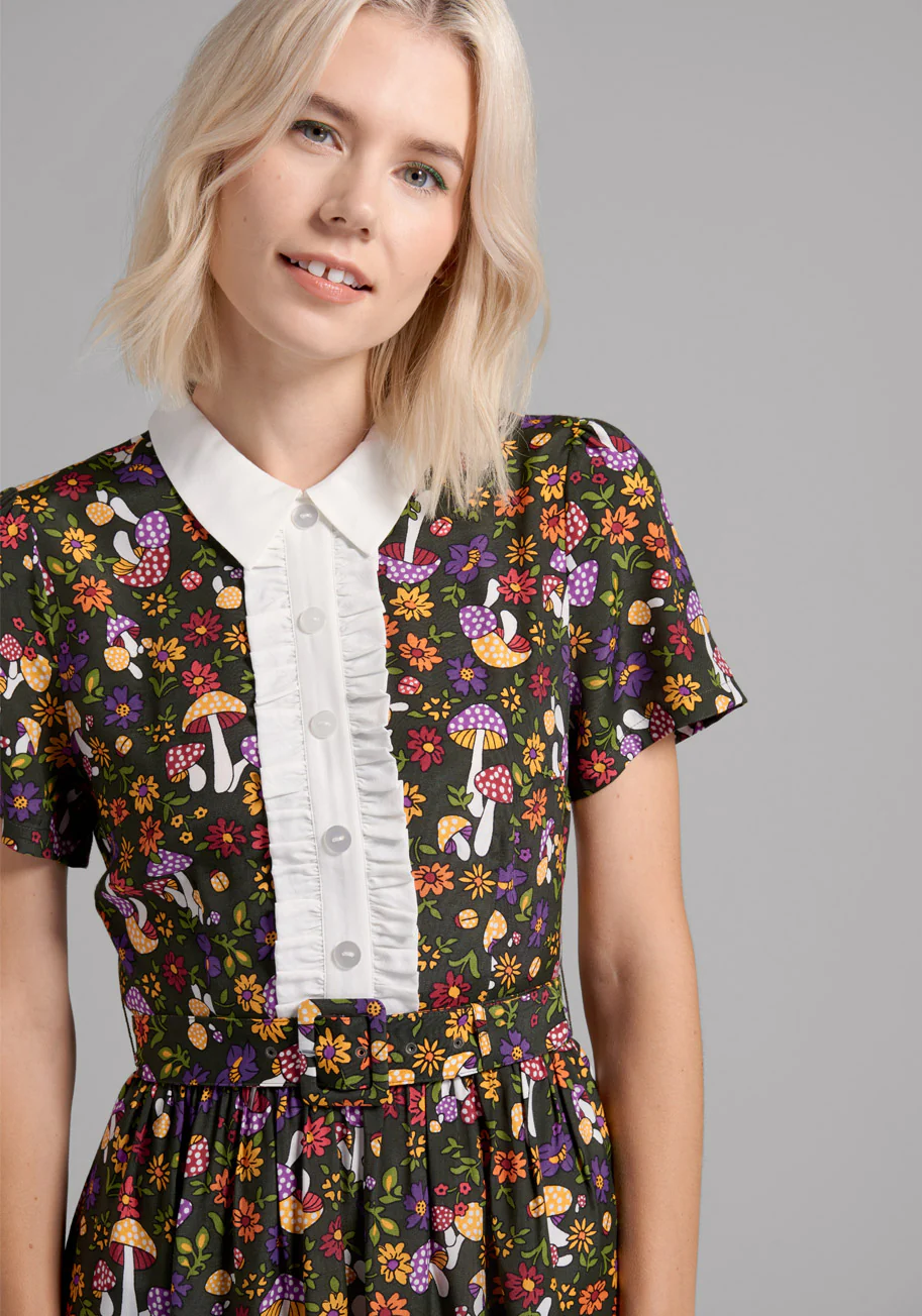 Yes, Darling Fit and Flare Dress - Olabens
