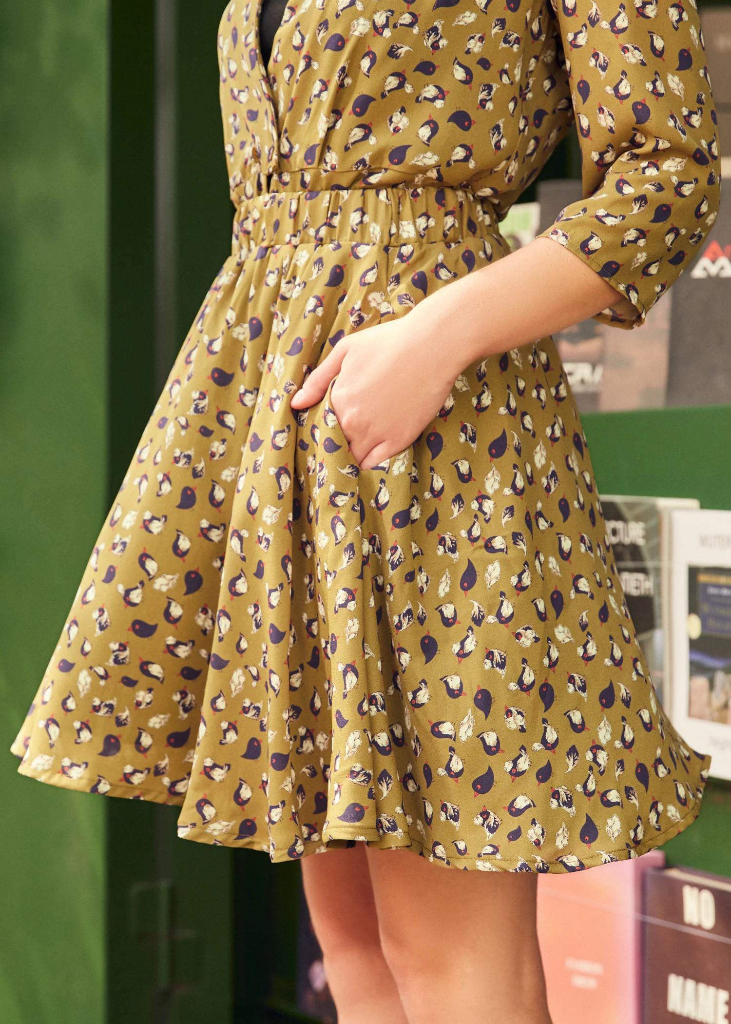 A Stitch in Time Pull-On Flippy Skirt - Olabens