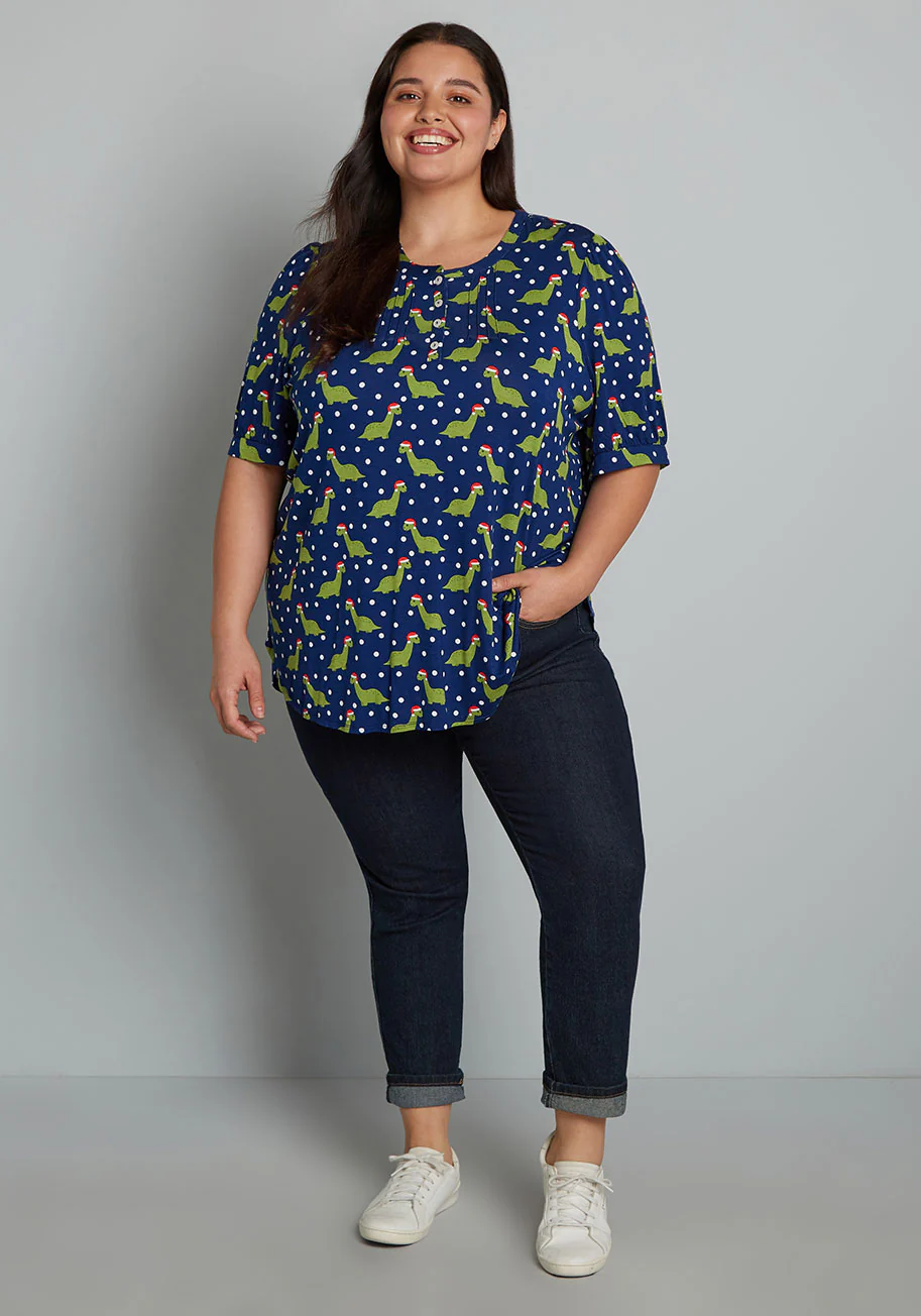 Winning Them Over Short Sleeve Top - Olabens