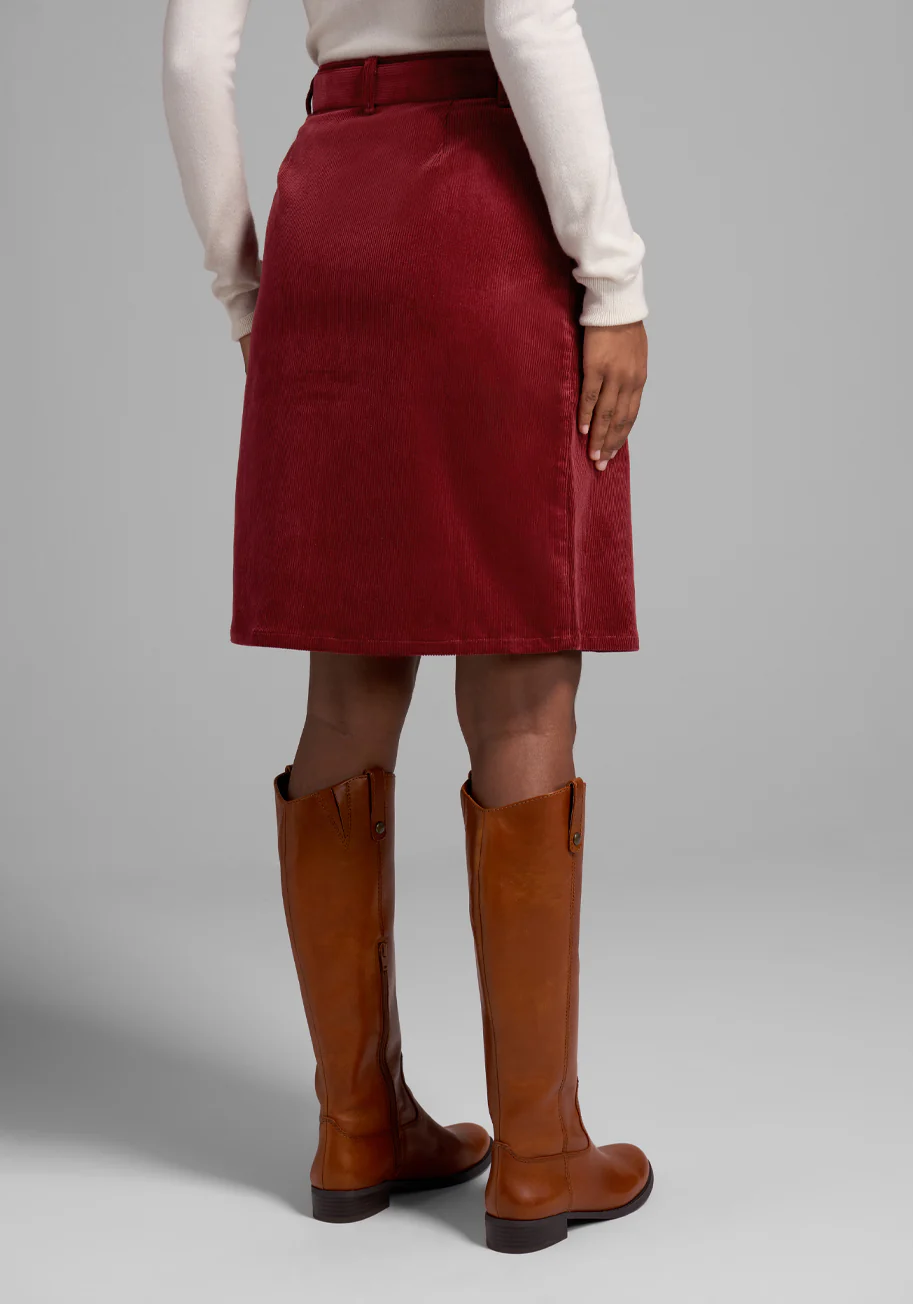 Girl Detective A-Line Skirt - Olabens