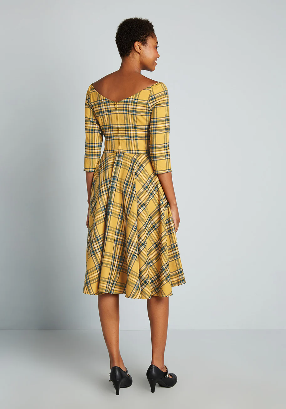 Jukebox Jive Time Swing Dress - Olabens
