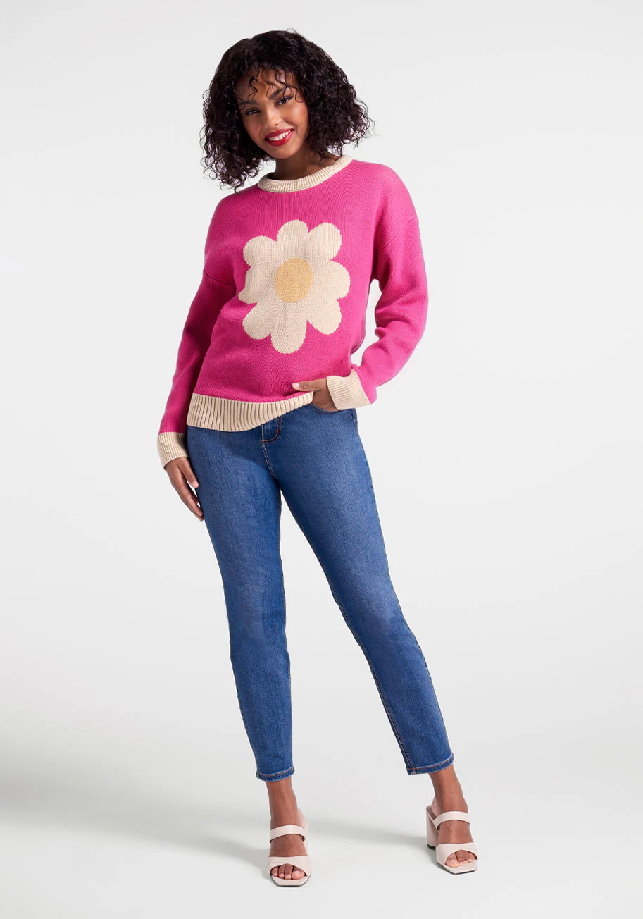 Burst Into Bloom Sweater - Olabens