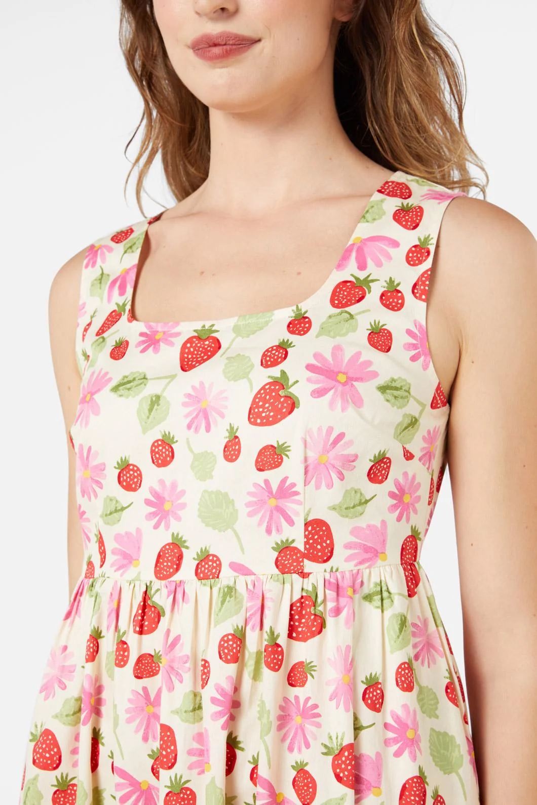 La Fraise Midi Dress - Olabens