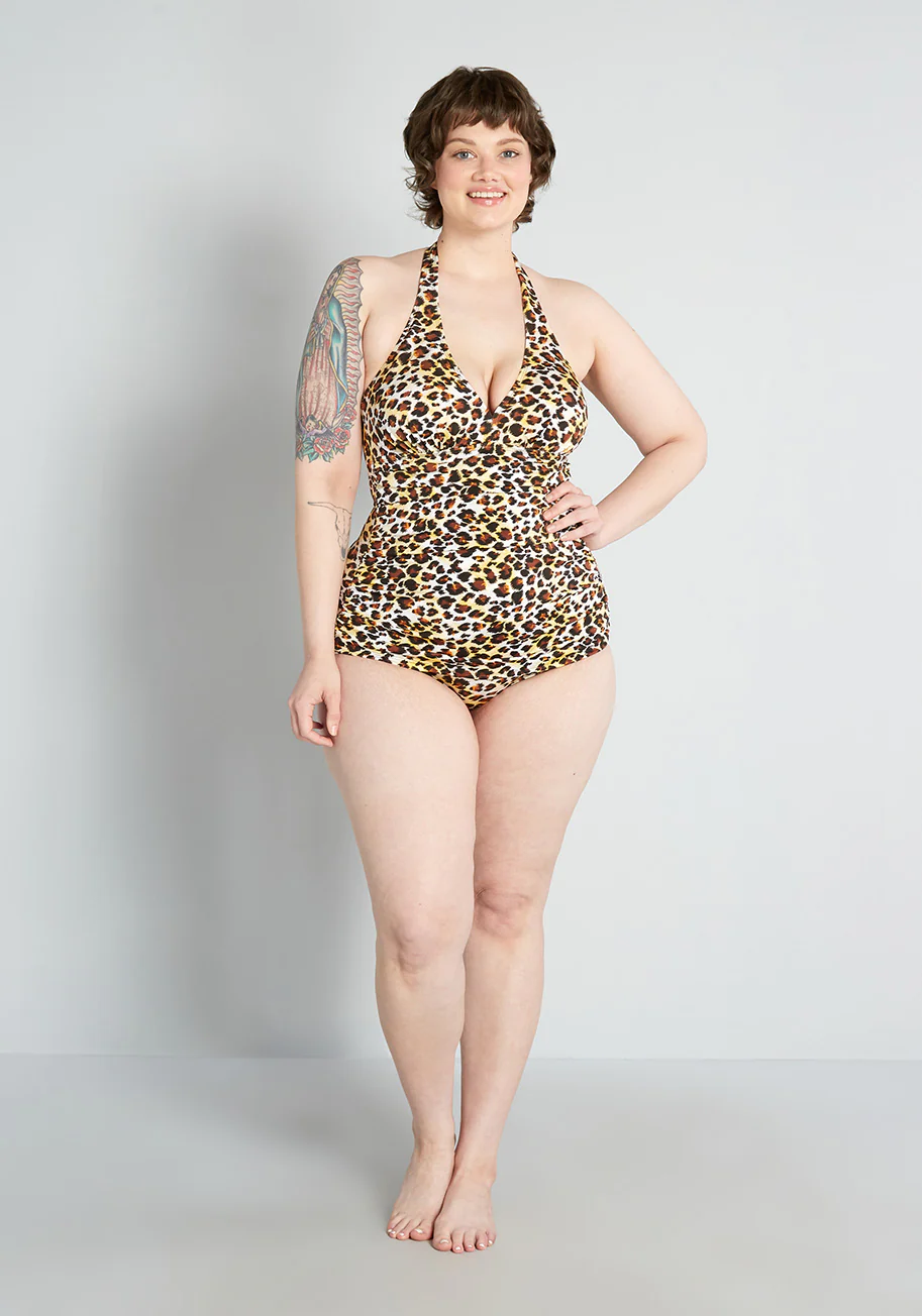 The Bathing Bombshell One-Piece Swimsuit - Olabens