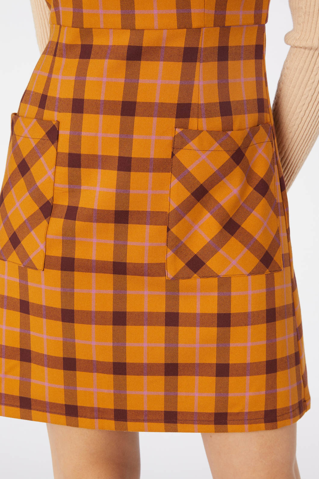 Claudia Check Pinny - Olabens