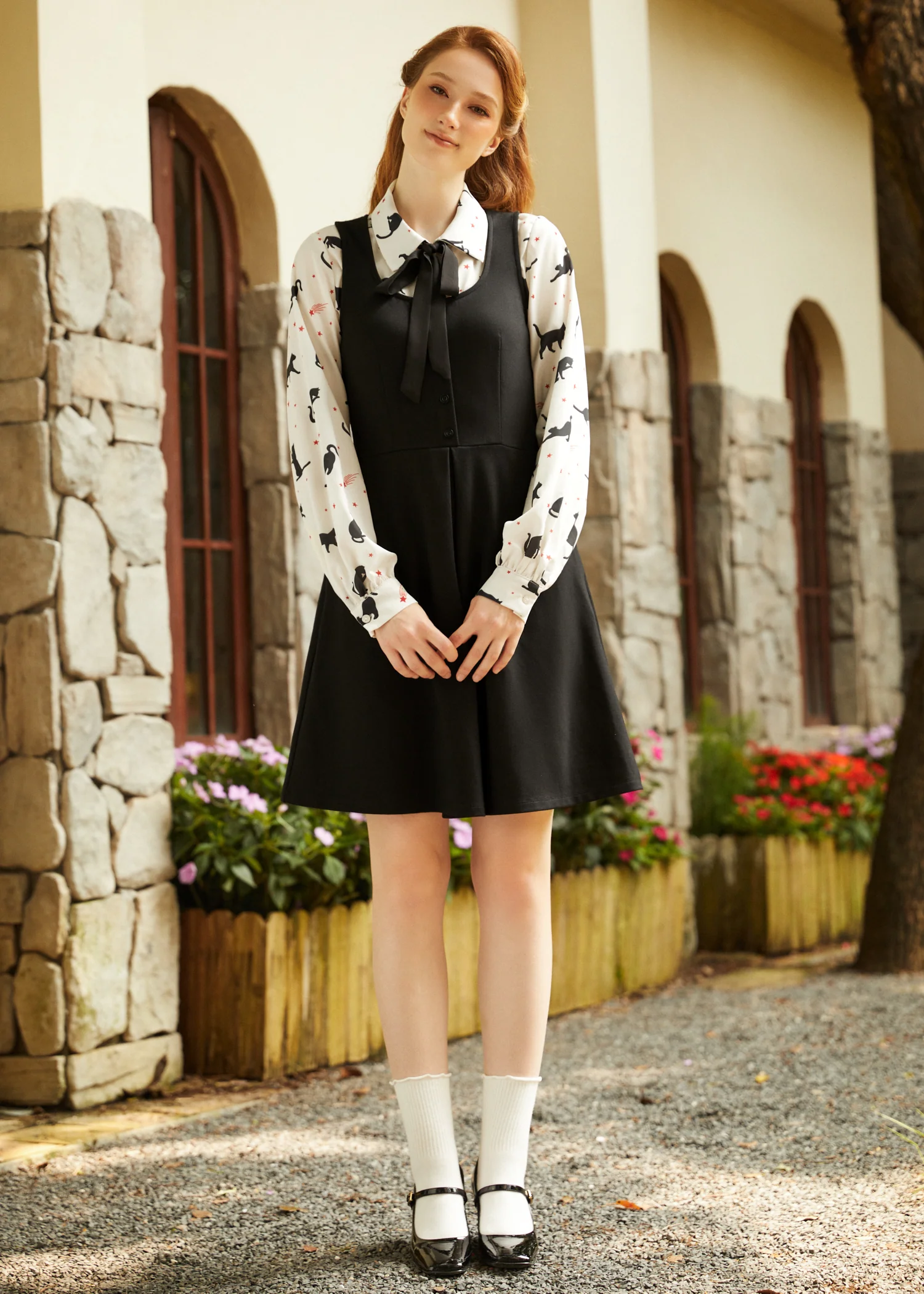 Classically Charming Fit & Flare Dress - Olabens