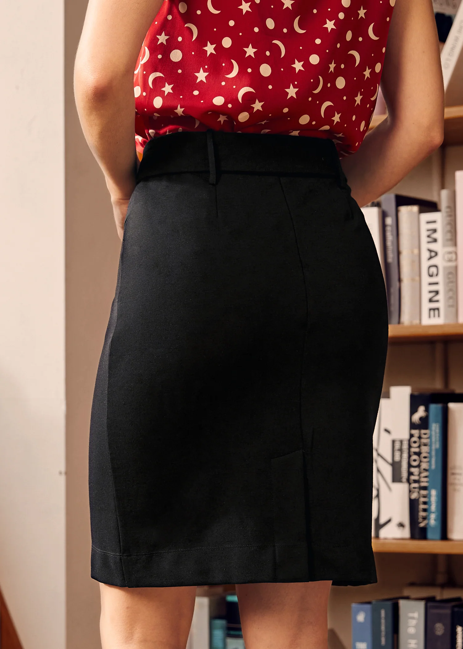 Cozy by the Fireside Pencil Skirt - Olabens