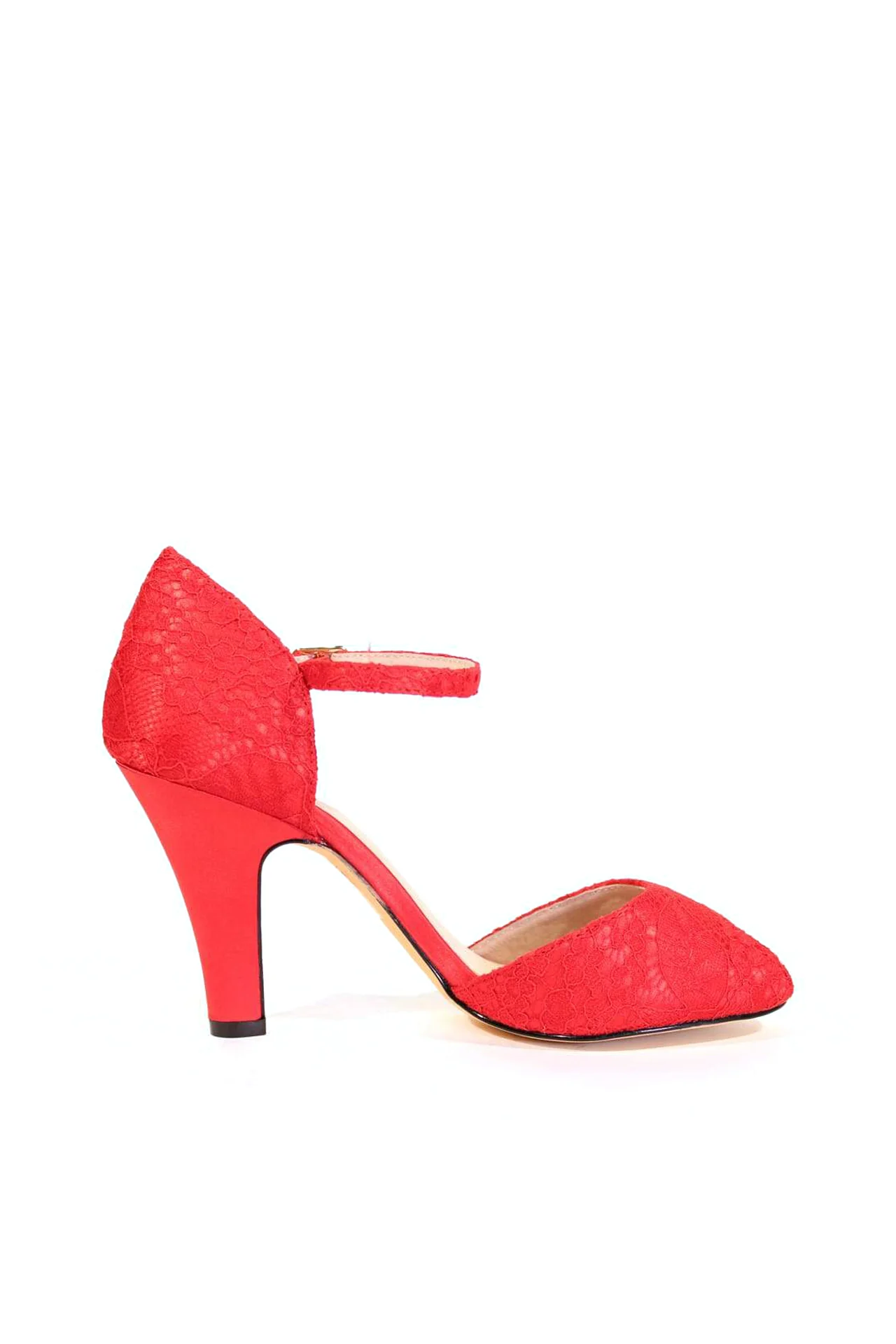 Lulu Lace Heels - Olabens