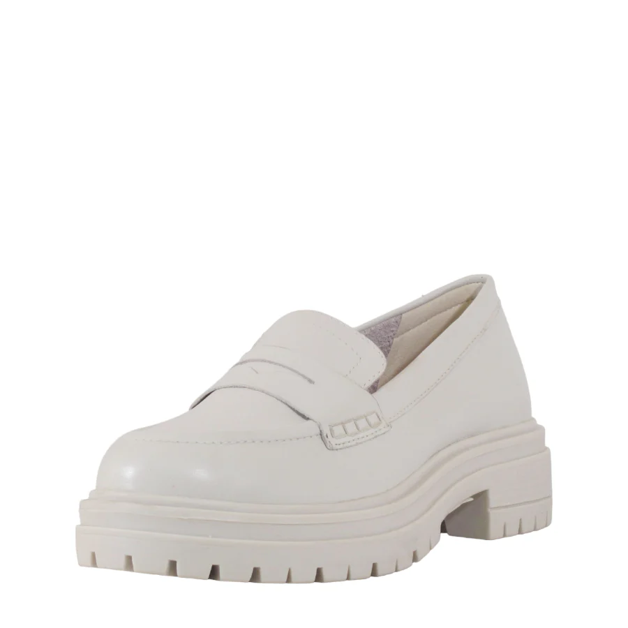 Giana Lug-Sole Penny Loafers - Olabens
