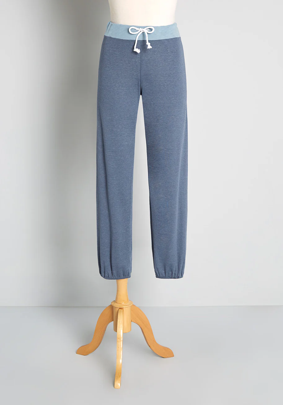 Isnyt X CAMP Collection Such A Breeze Cropped Joggers - Olabens