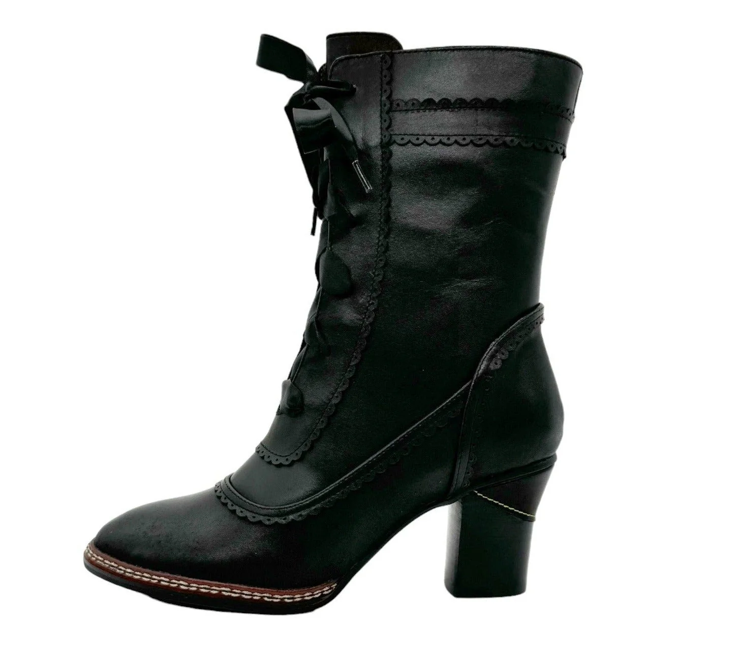 Glimpse Victorian Booties - Olabens