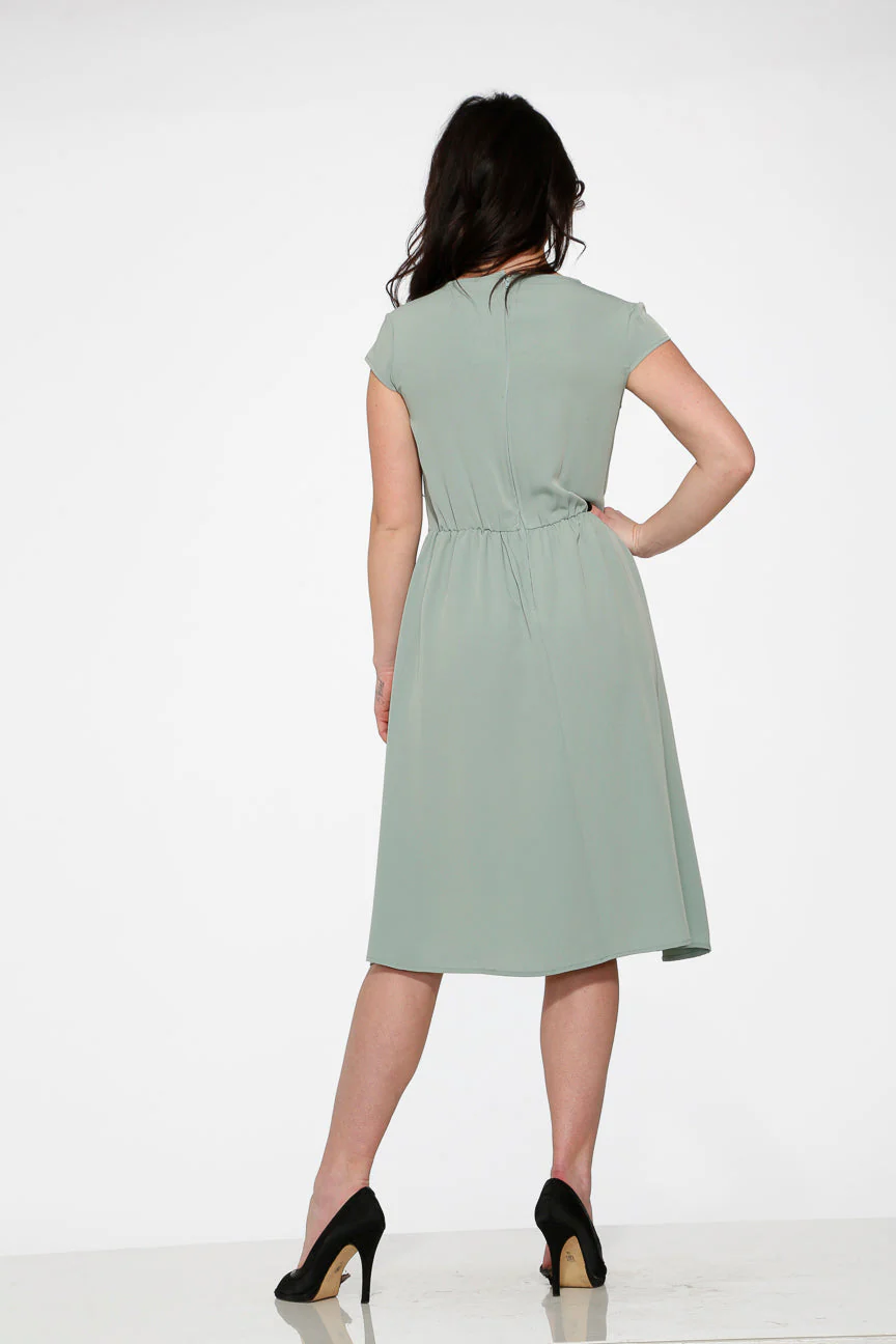 Aqua Swing Dress - Olabens